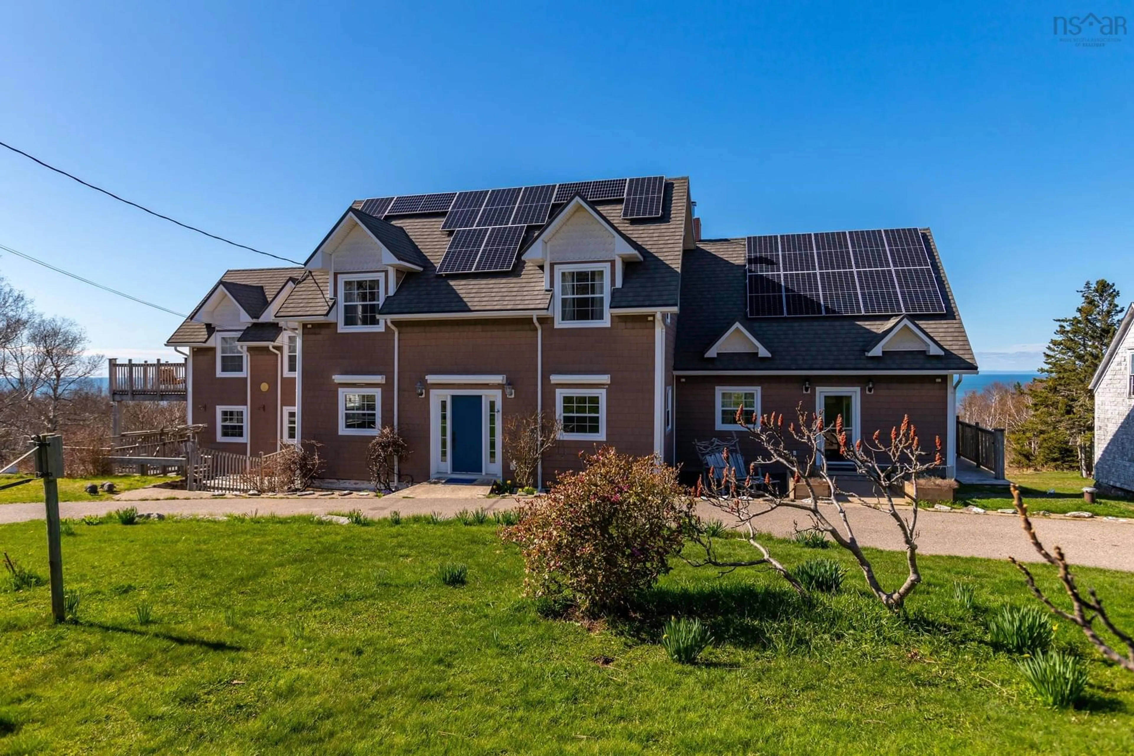 A pic from outside/outdoor area/front of a property/back of a property/a pic from drone, building for 8831 St. Croix Cove Rd, St Croix Cove Nova Scotia B0S 1L0