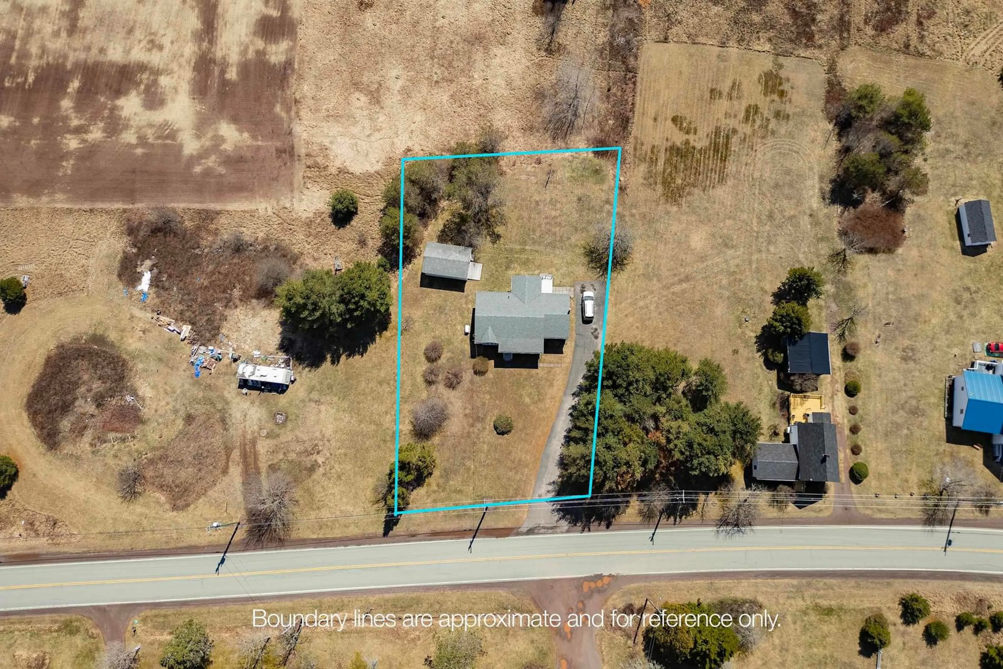 A pic from outside/outdoor area/front of a property/back of a property/a pic from drone, street for 10216 Highway 209, Diligent River Nova Scotia B0M 1T0
