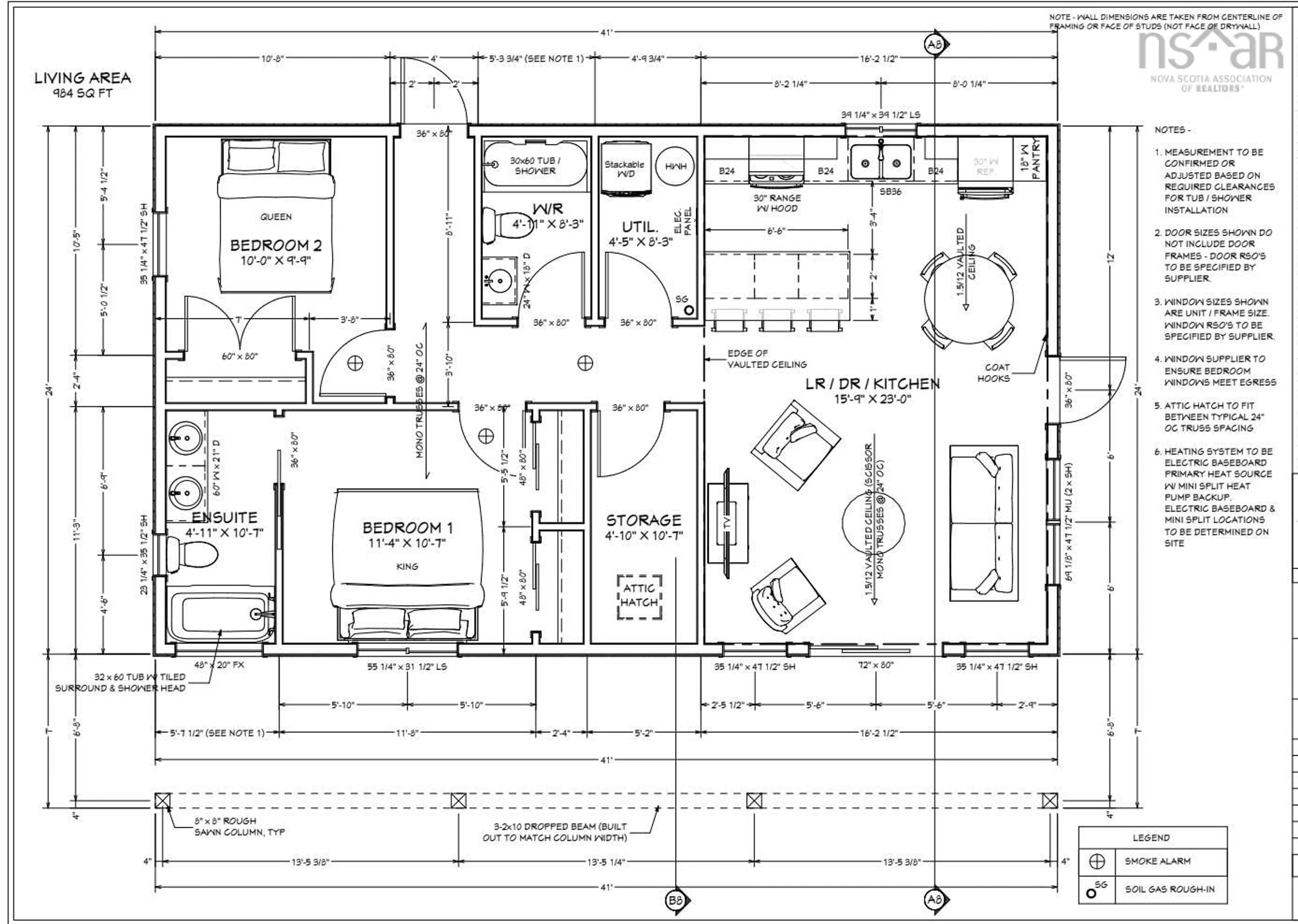 Floor plan for Brunswick St #Lot 2, Liverpool Nova Scotia B0T 1K0