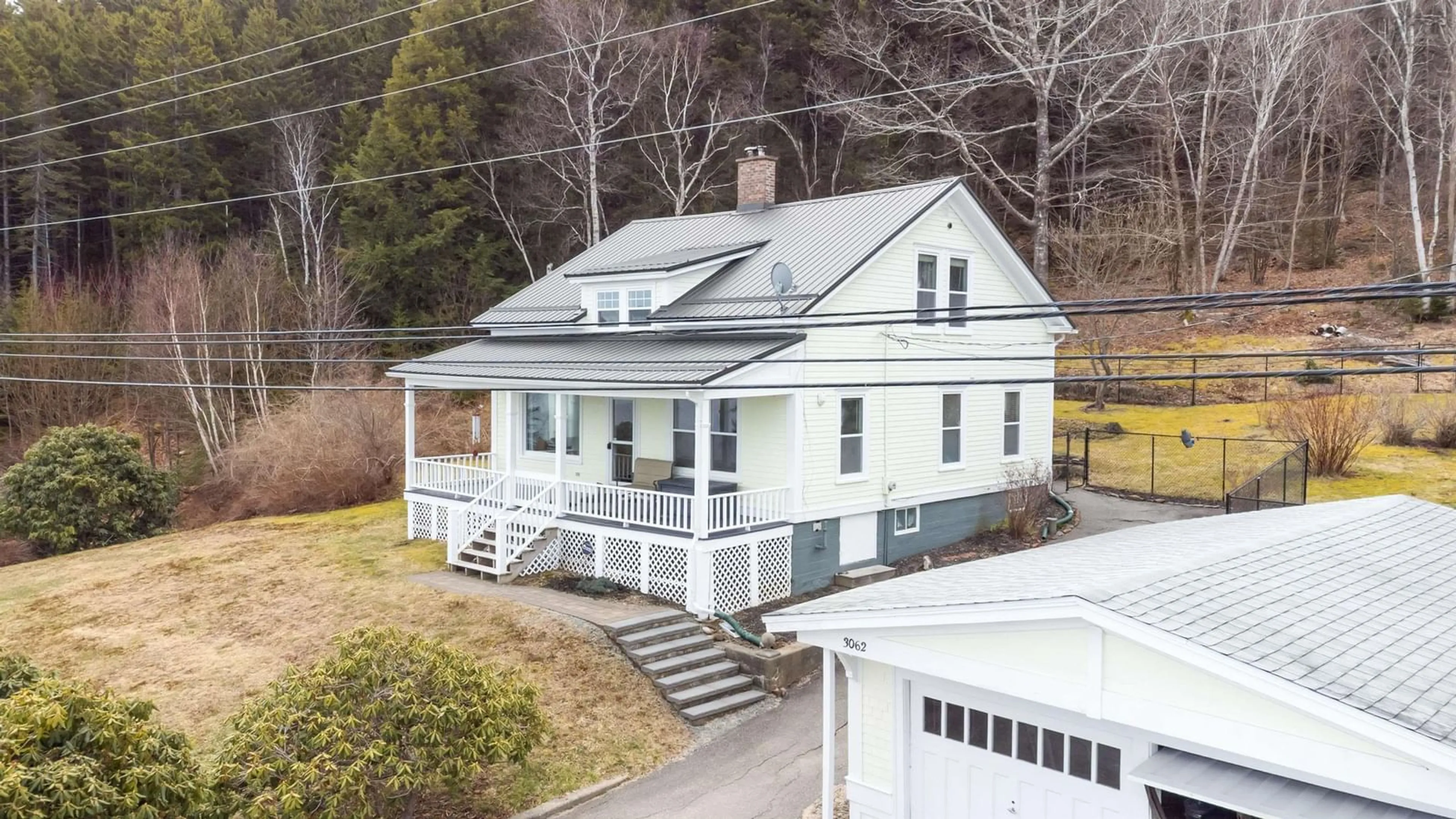 A pic from outside/outdoor area/front of a property/back of a property/a pic from drone, building for 3062 Highway 331, Pentz Nova Scotia B0R 1G0