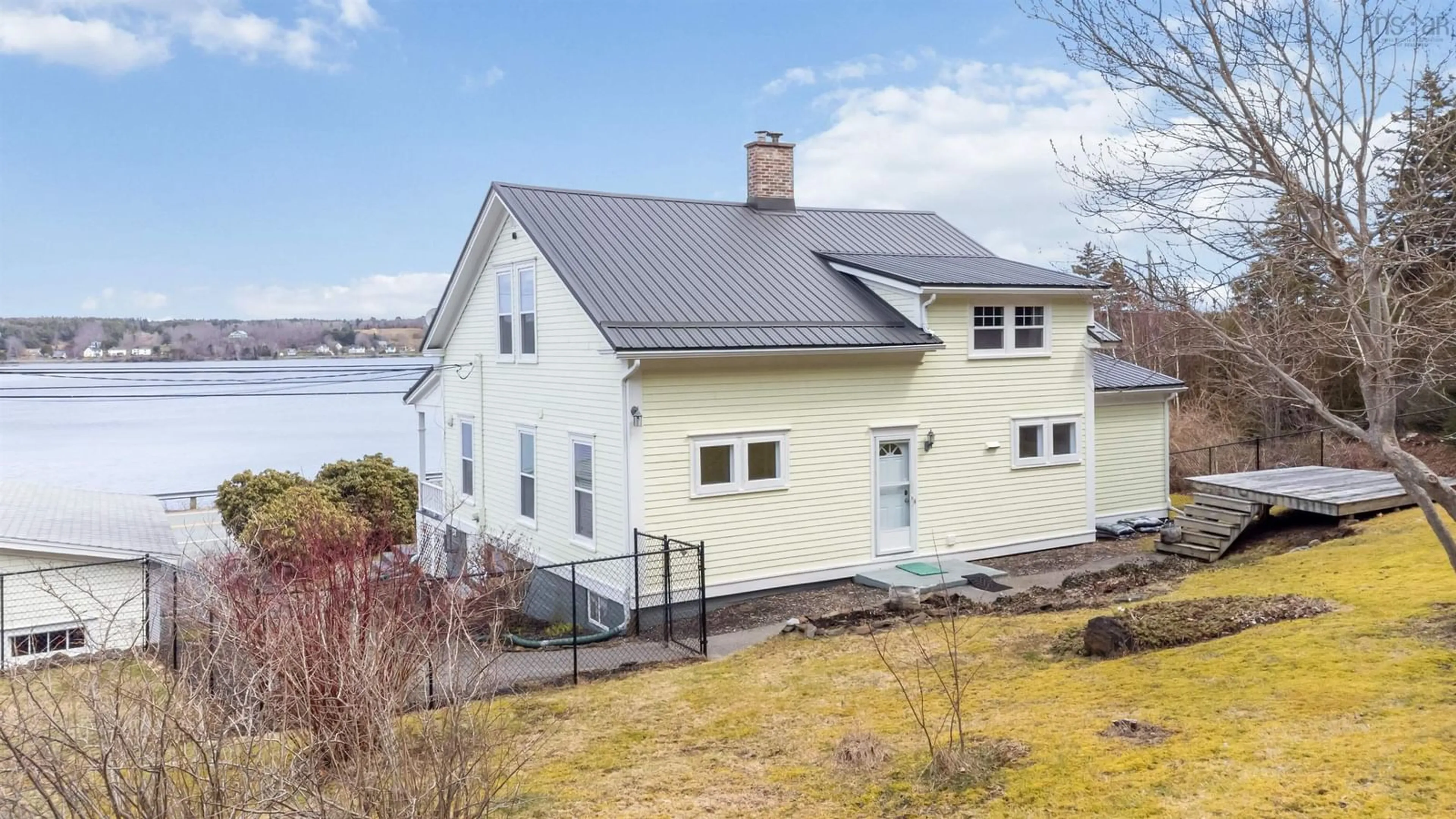 A pic from outside/outdoor area/front of a property/back of a property/a pic from drone, water/lake/river/ocean view for 3062 Highway 331, Pentz Nova Scotia B0R 1G0