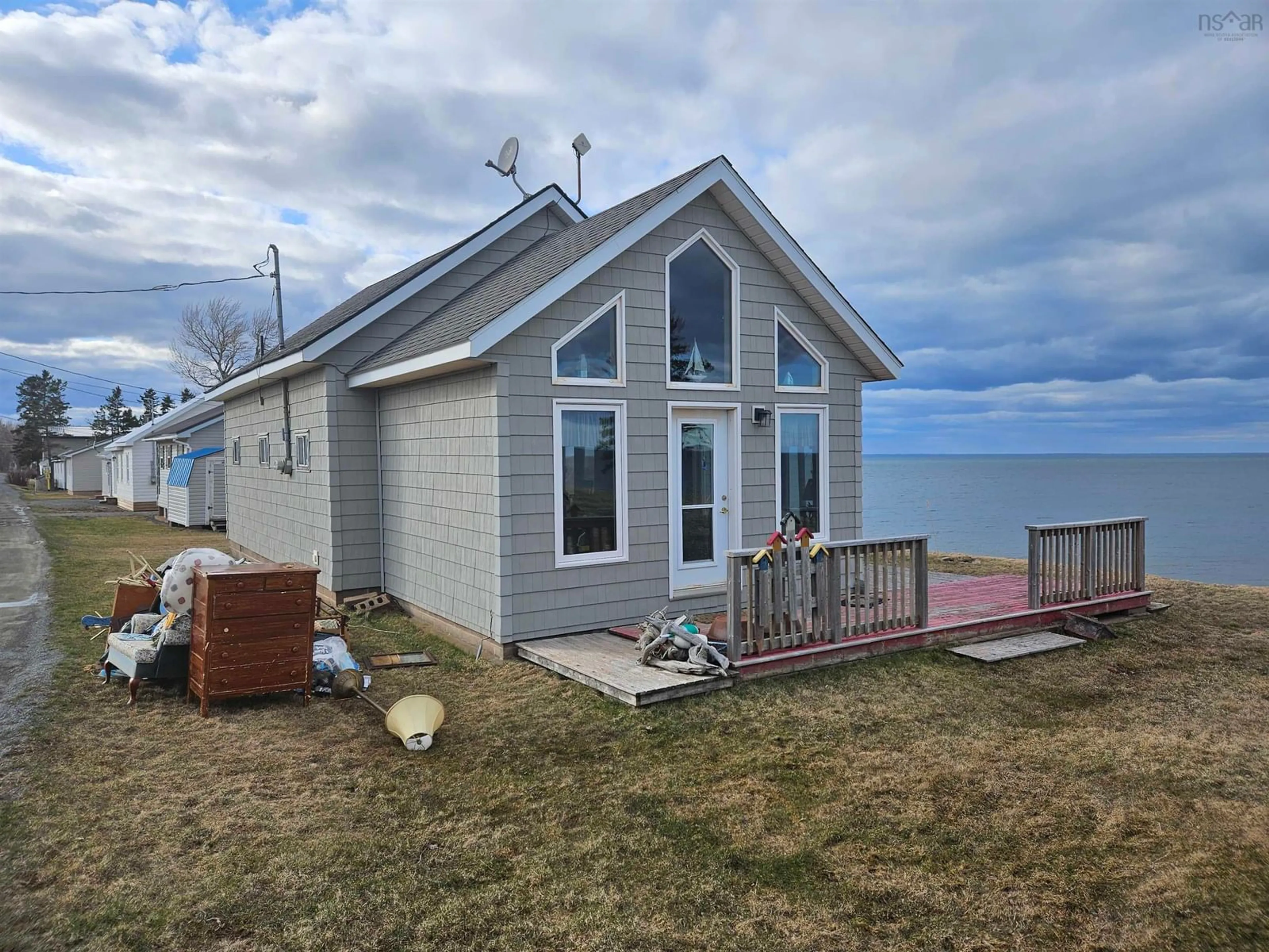Home with vinyl exterior material, water/lake/river/ocean view for 219 Norm Greene Trail, Port Howe Nova Scotia B0K 1K0