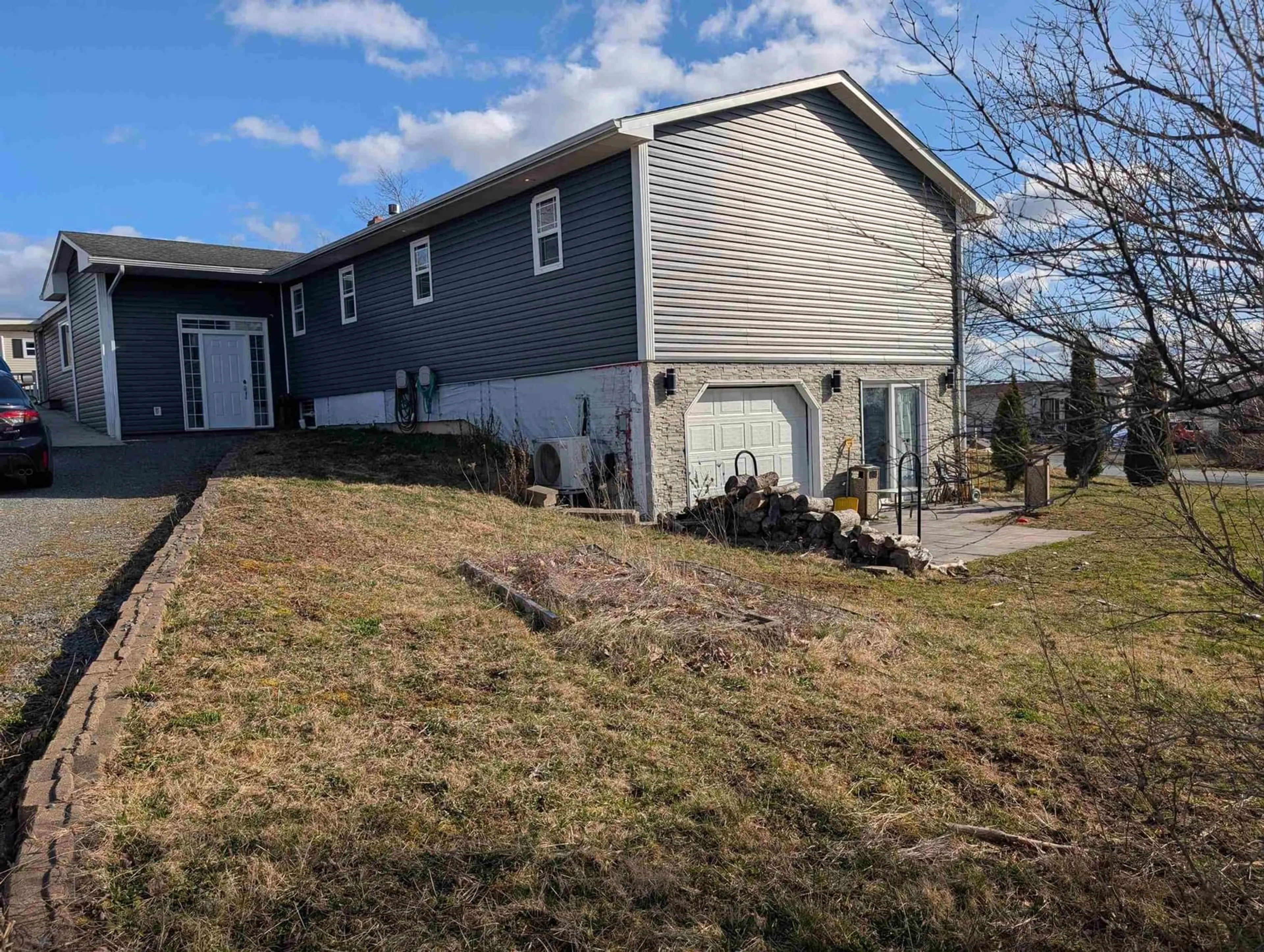 A pic from outside/outdoor area/front of a property/back of a property/a pic from drone, water/lake/river/ocean view for 53 Grono Rd, Dutch Settlement Nova Scotia B2S 2H2