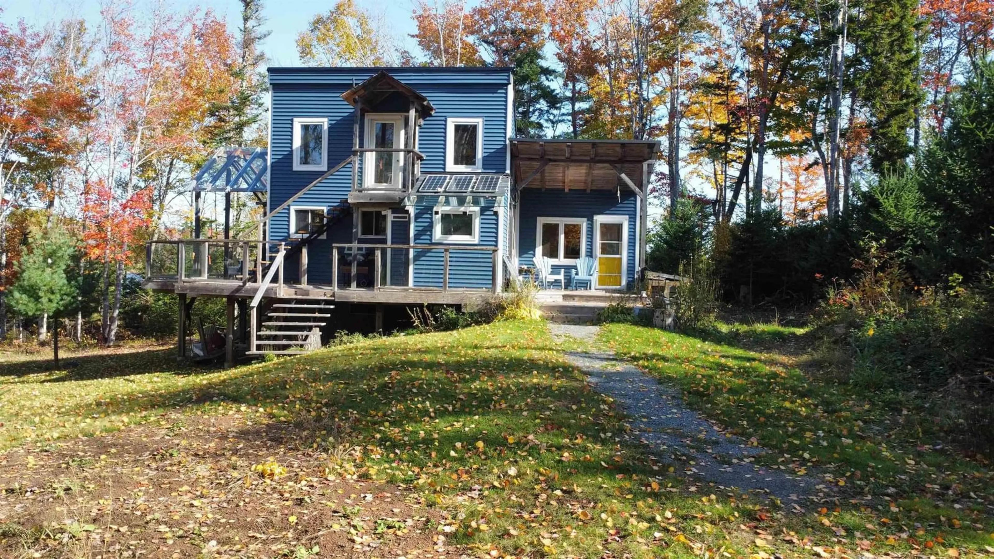 Home with vinyl exterior material, street for 10201 Hwy #204 Hwy, South Victoria Nova Scotia B0M 1P0
