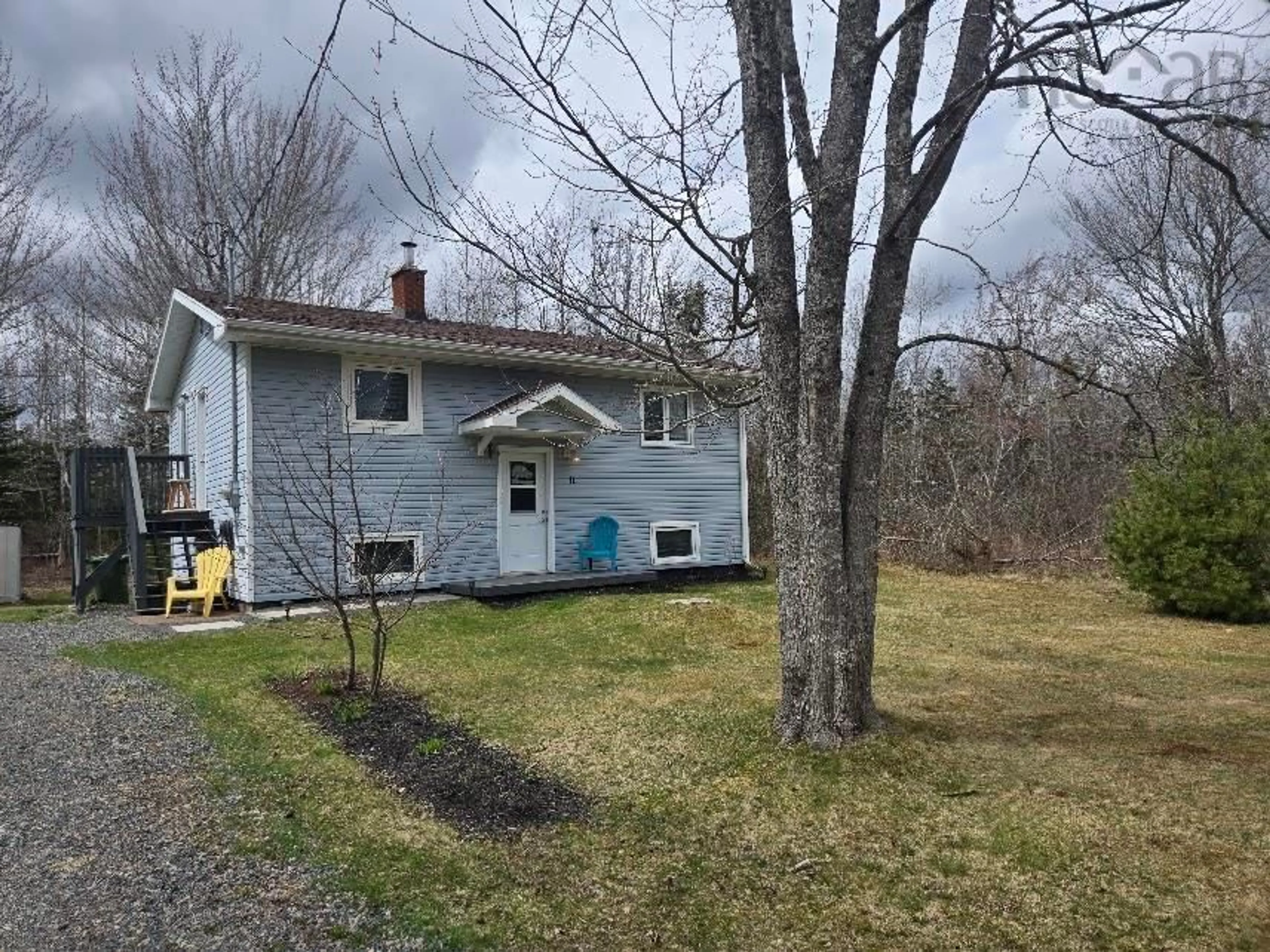 A pic from outside/outdoor area/front of a property/back of a property/a pic from drone, unknown for 11 Mattatall Branch Rd, West Tatamagouche Nova Scotia B0K 1V0