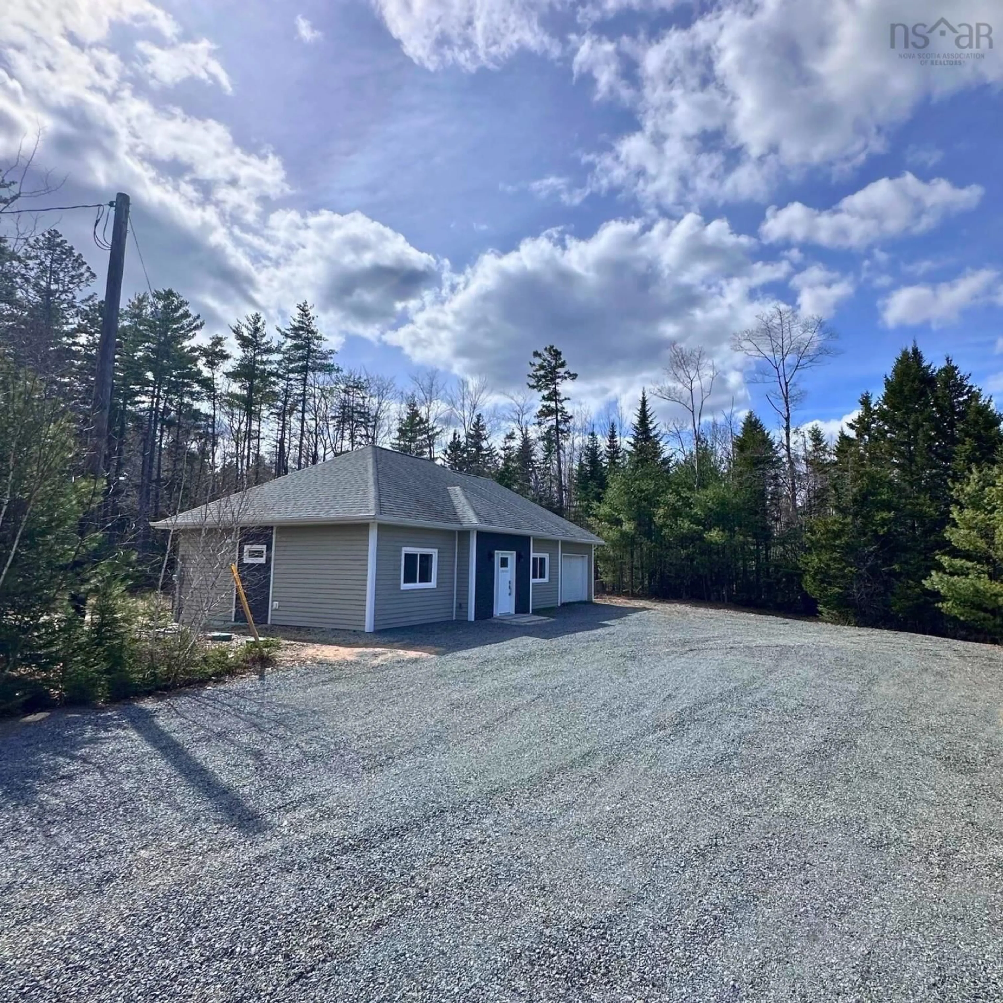 A pic from outside/outdoor area/front of a property/back of a property/a pic from drone, unknown for 75 Danica Dr, Pine Grove Nova Scotia B4V 7Z2