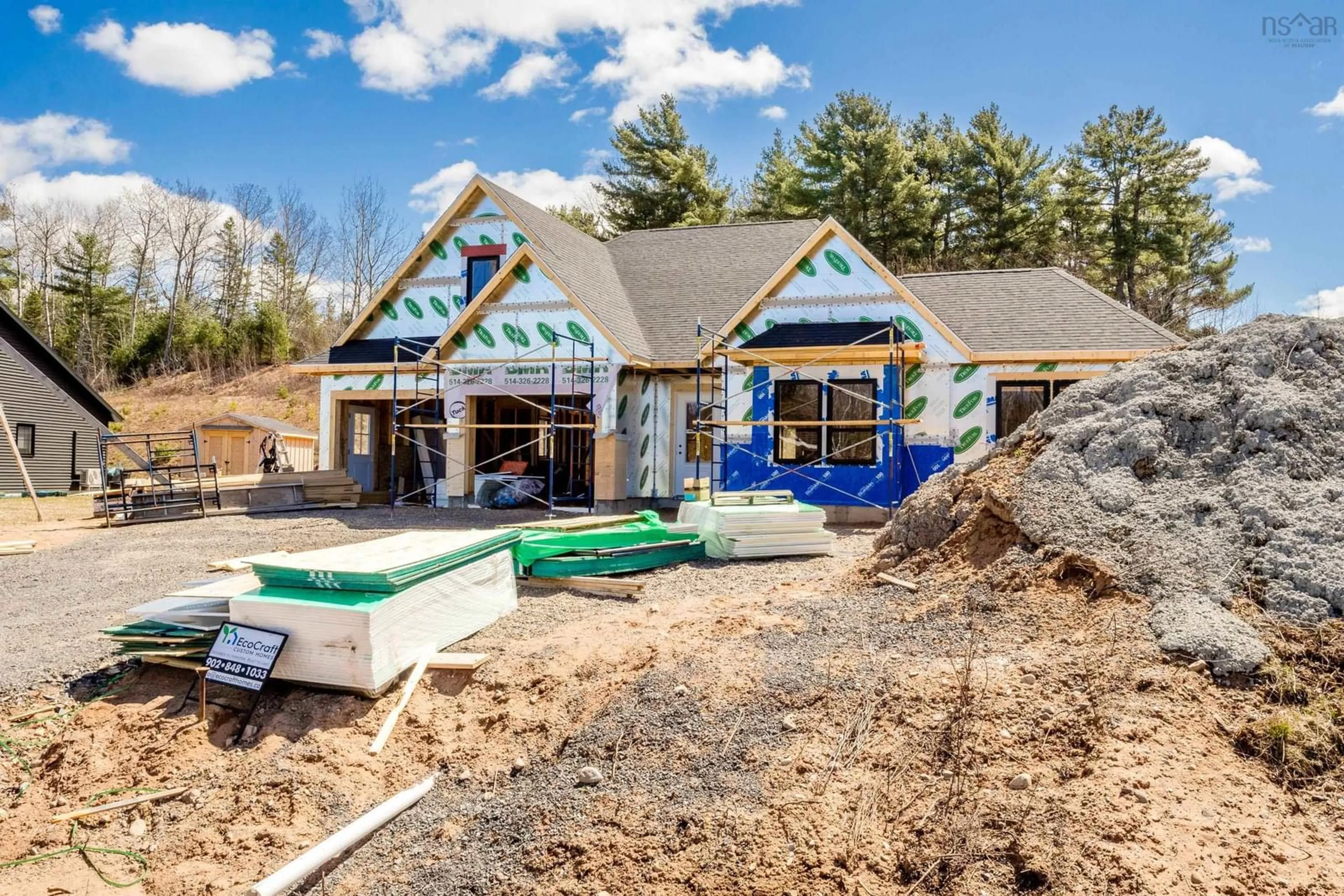 Home with vinyl exterior material, building for 182 Rivercrest Lane, Greenwood Nova Scotia B0P 1N0