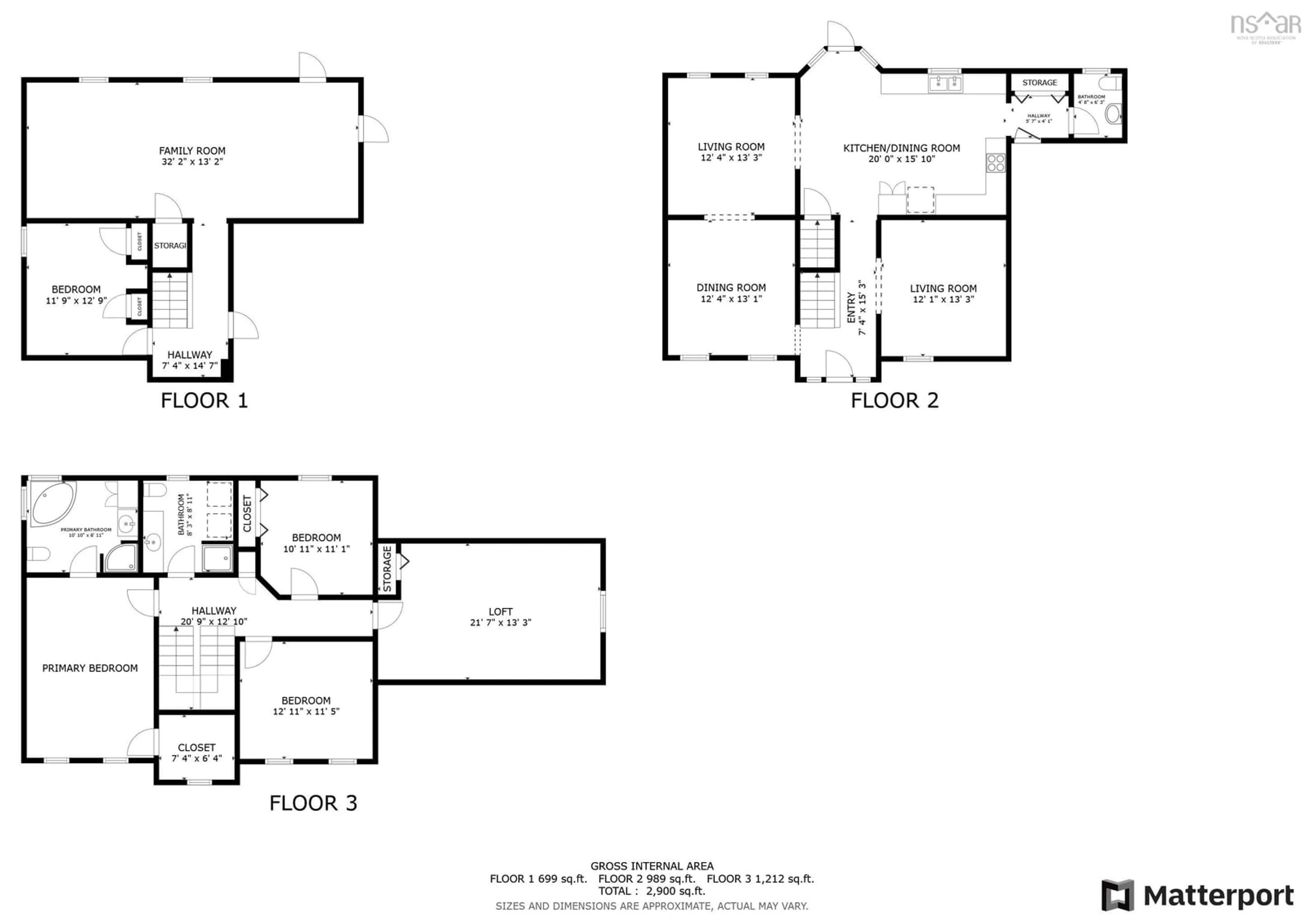 Floor plan for 199 Oleary Dr, Beaver Bank Nova Scotia B4E 3L5