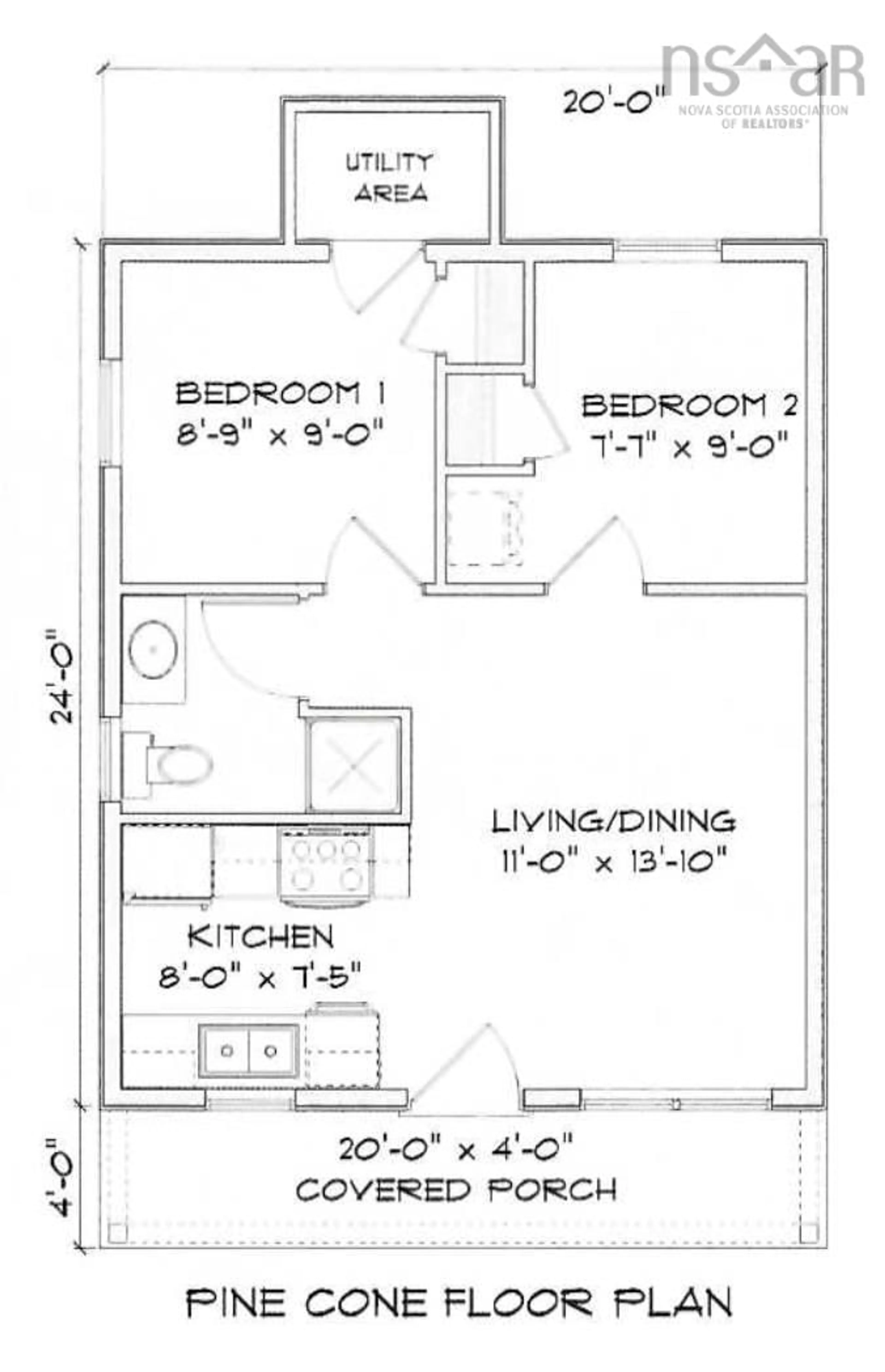 Floor plan for 113 Loon Point Trail, East Uniacke Nova Scotia B0N 1Z0