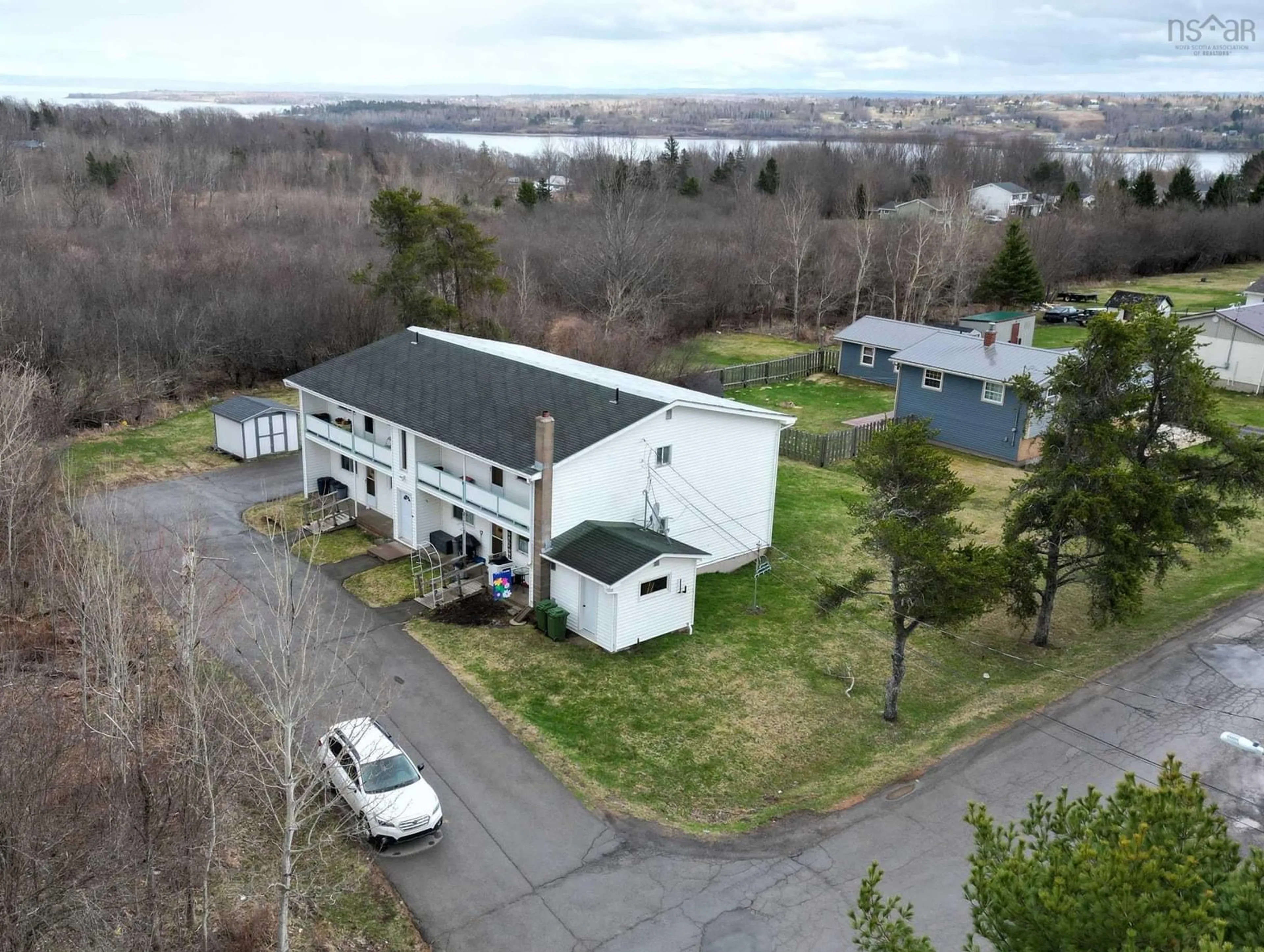 A pic from outside/outdoor area/front of a property/back of a property/a pic from drone, building for 106 Pine St, Pictou Nova Scotia B0K 1H0