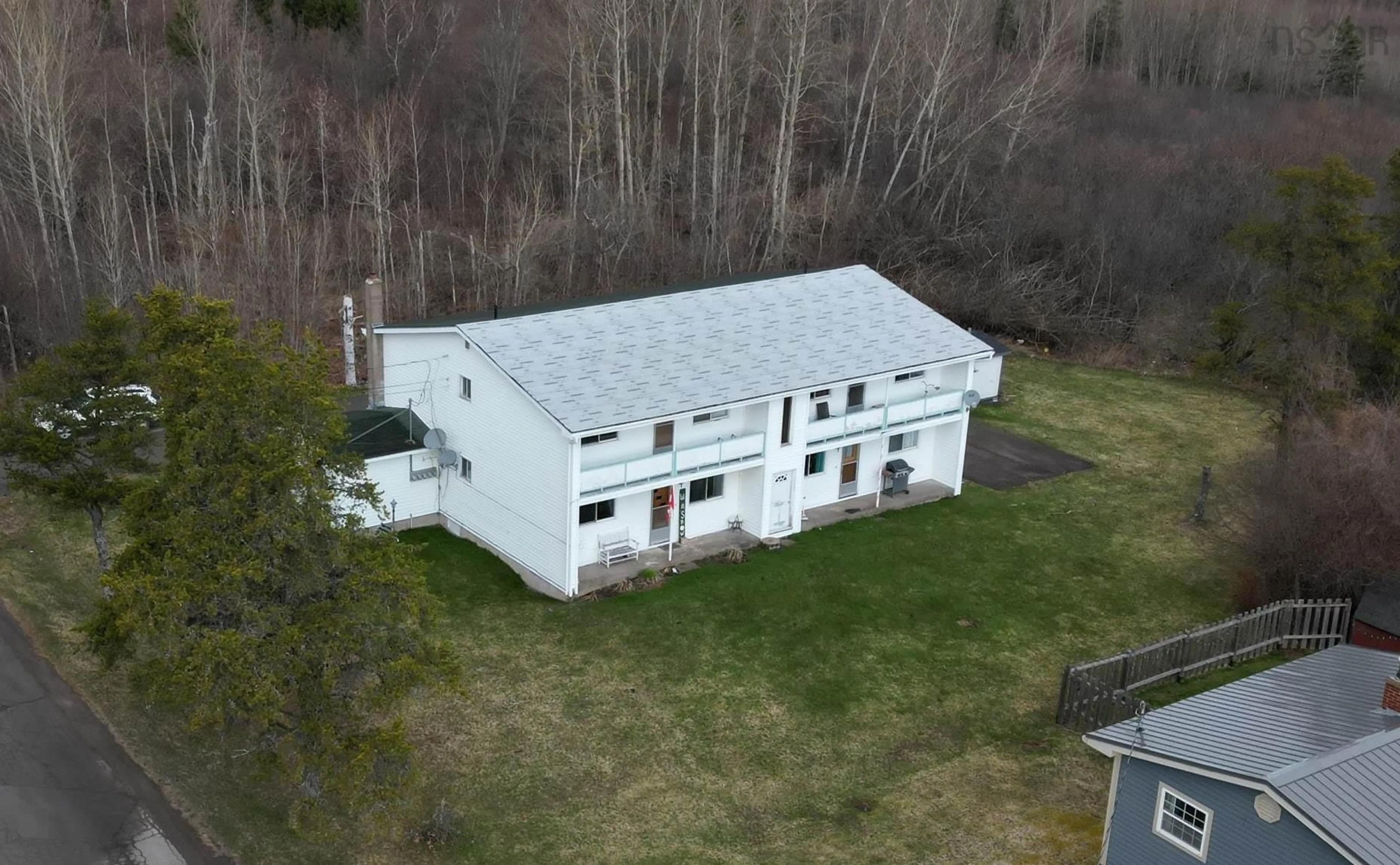 A pic from outside/outdoor area/front of a property/back of a property/a pic from drone, building for 106 Pine St, Pictou Nova Scotia B0K 1H0