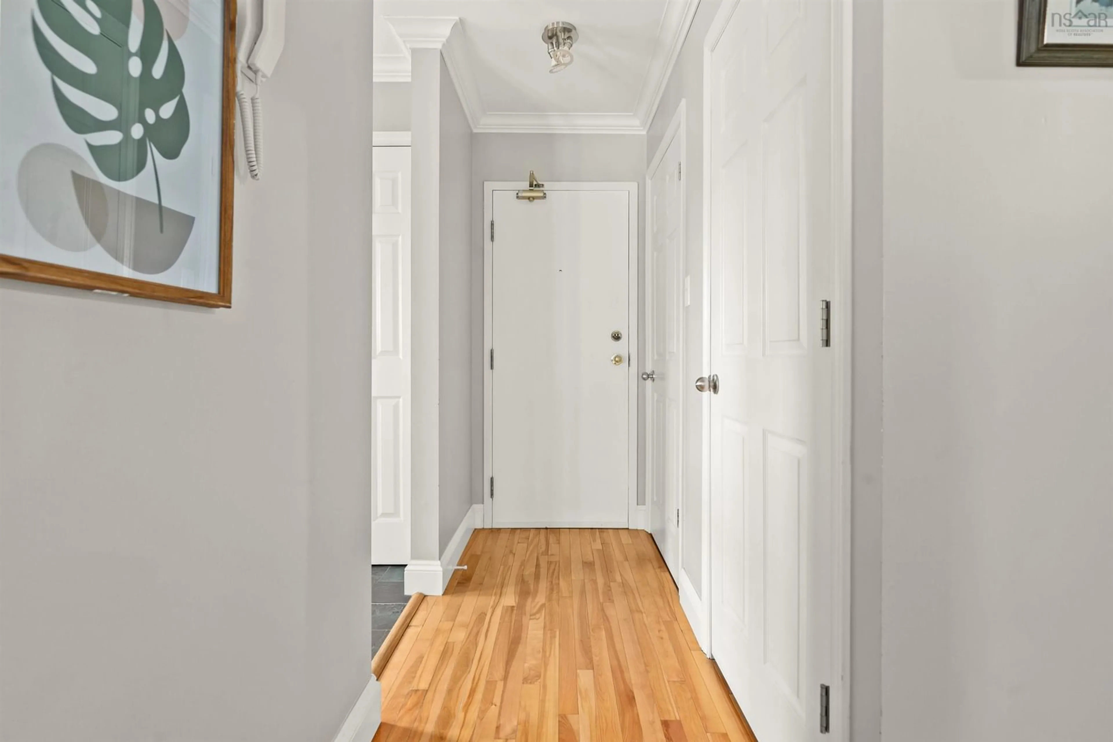 Indoor entryway for 1351 Dresden Row #304, Halifax Peninsula Nova Scotia B3J 2J9