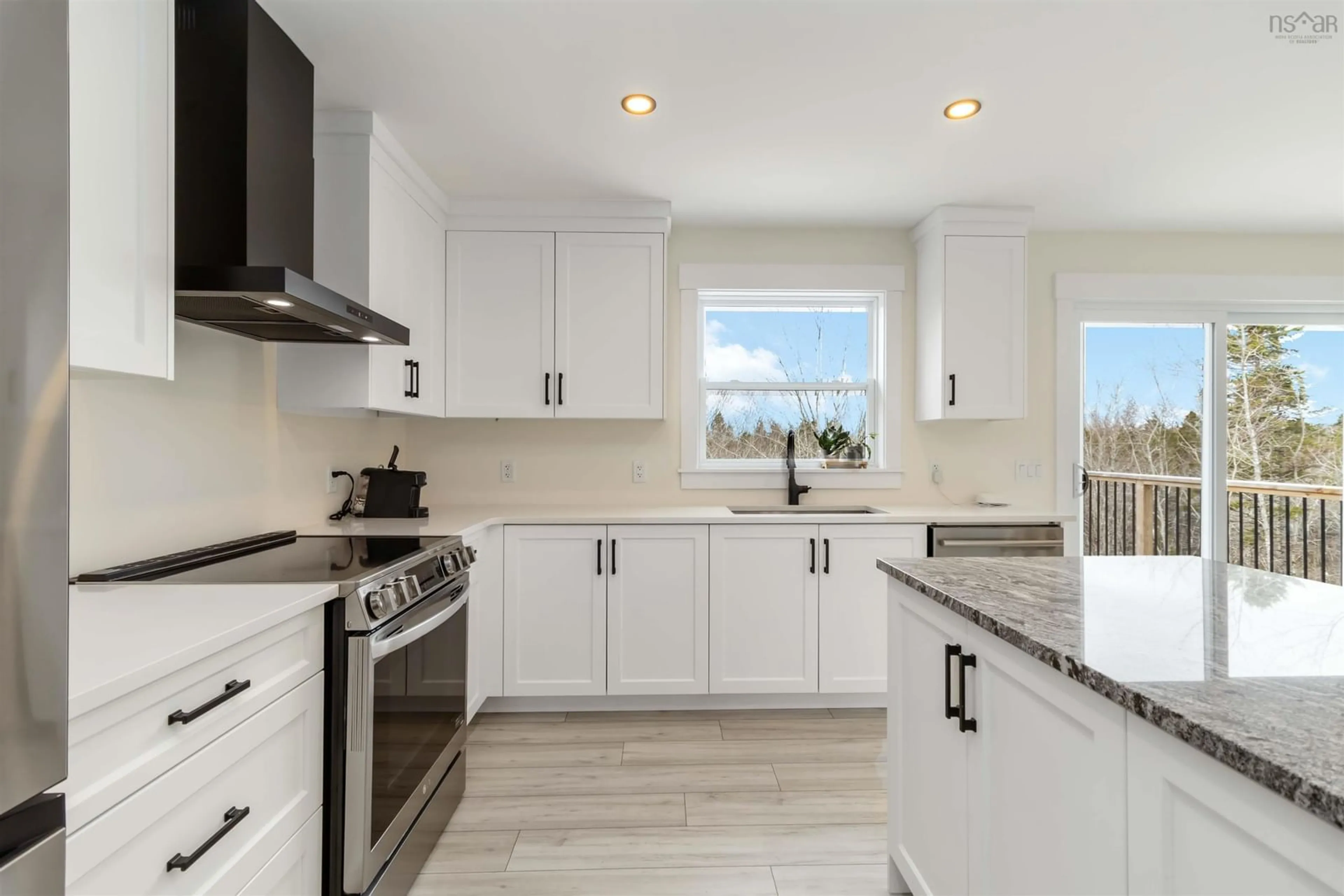 Open concept kitchen, ceramic/tile floor for 24 Ava Lane, East Uniacke Nova Scotia B0N 1Z0
