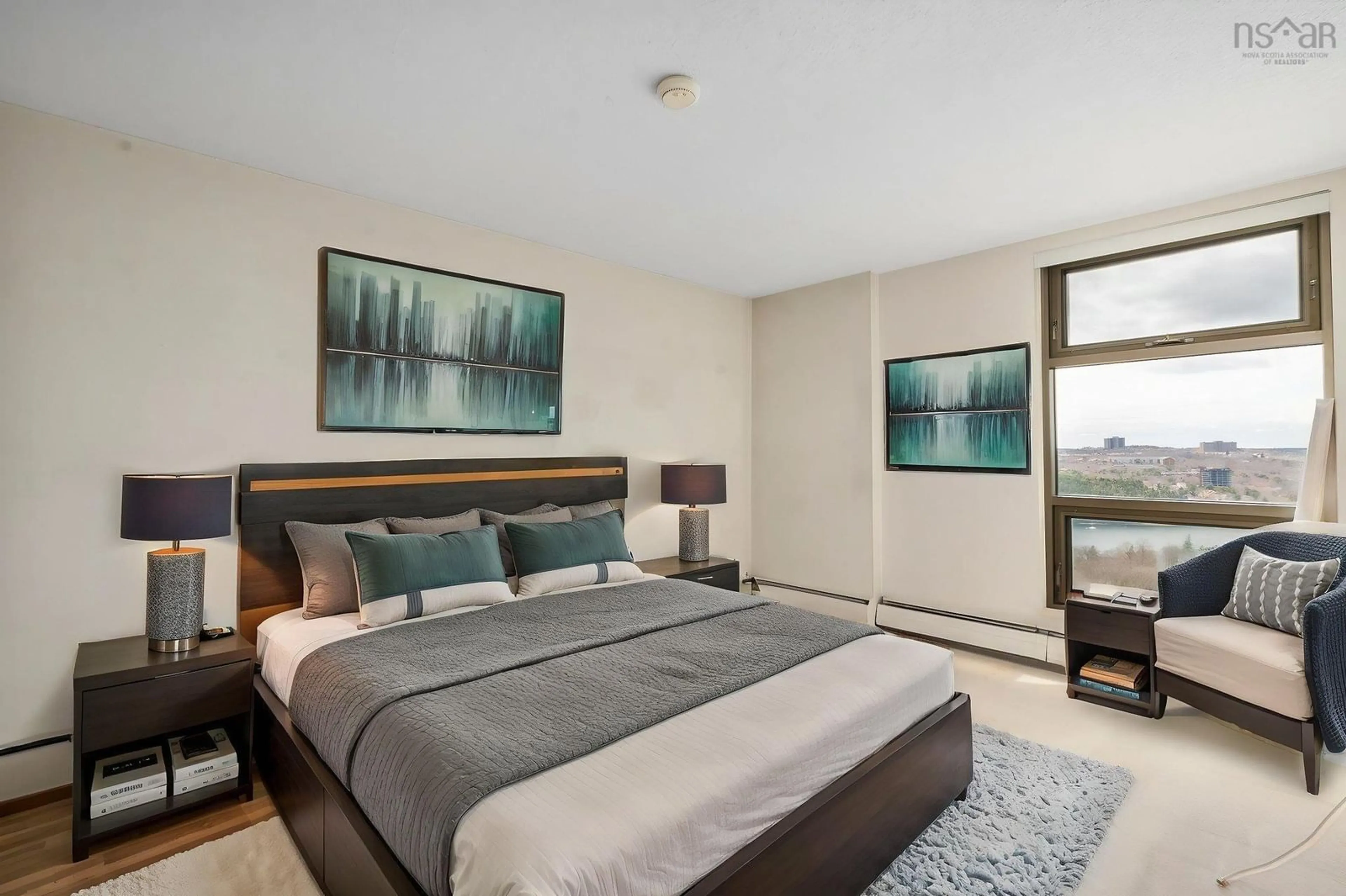 Bedroom with bed, unknown for 6369 Coburg Rd #1706, Halifax Nova Scotia B3H 4J7