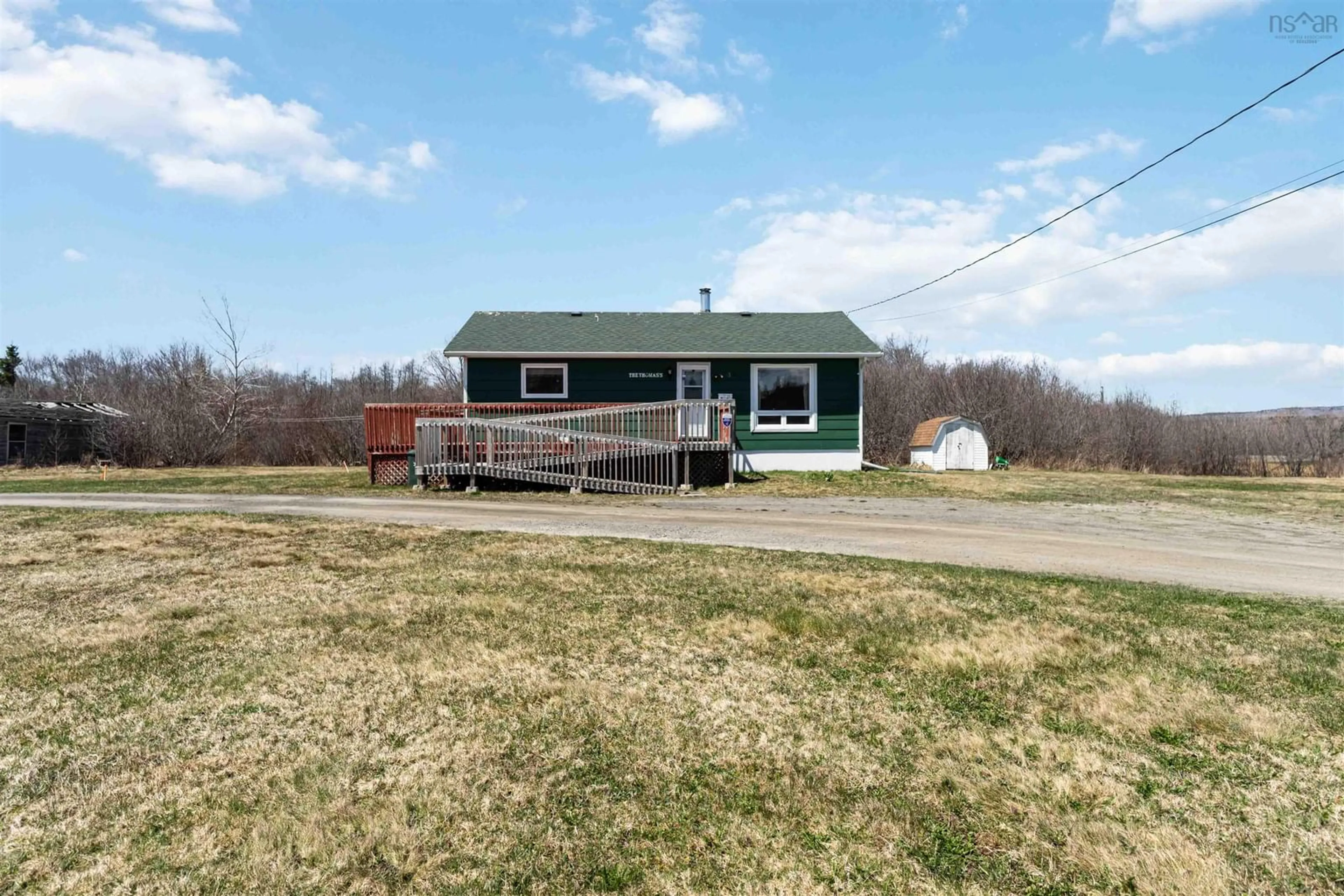 A pic from outside/outdoor area/front of a property/back of a property/a pic from drone, unknown for 935 Marshalltown Rd, Marshalltown Nova Scotia B0V 1A0