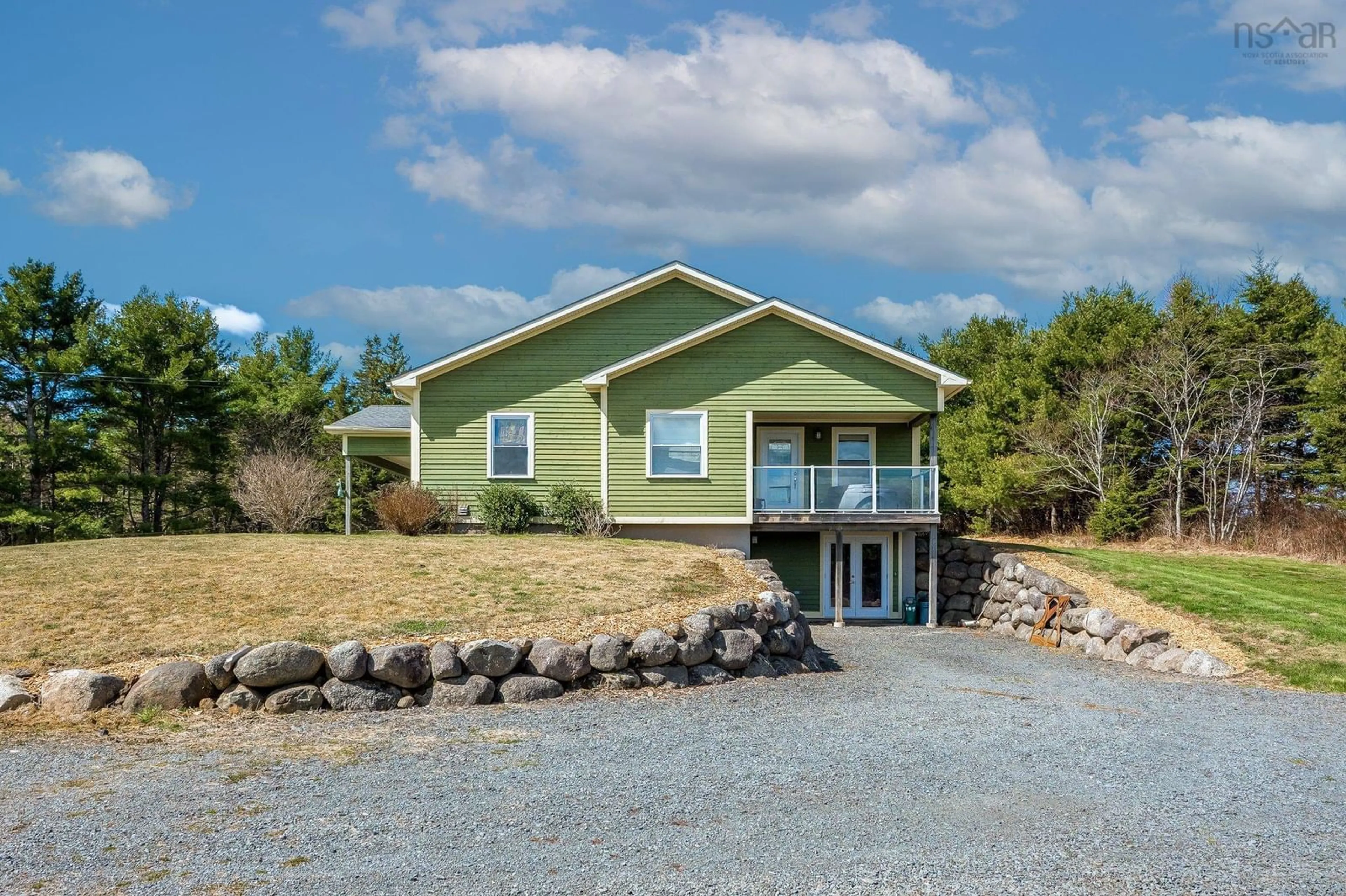 Home with vinyl exterior material, water/lake/river/ocean view for 1279 Northwest Rd, Fauxburg Nova Scotia B0J 2C0