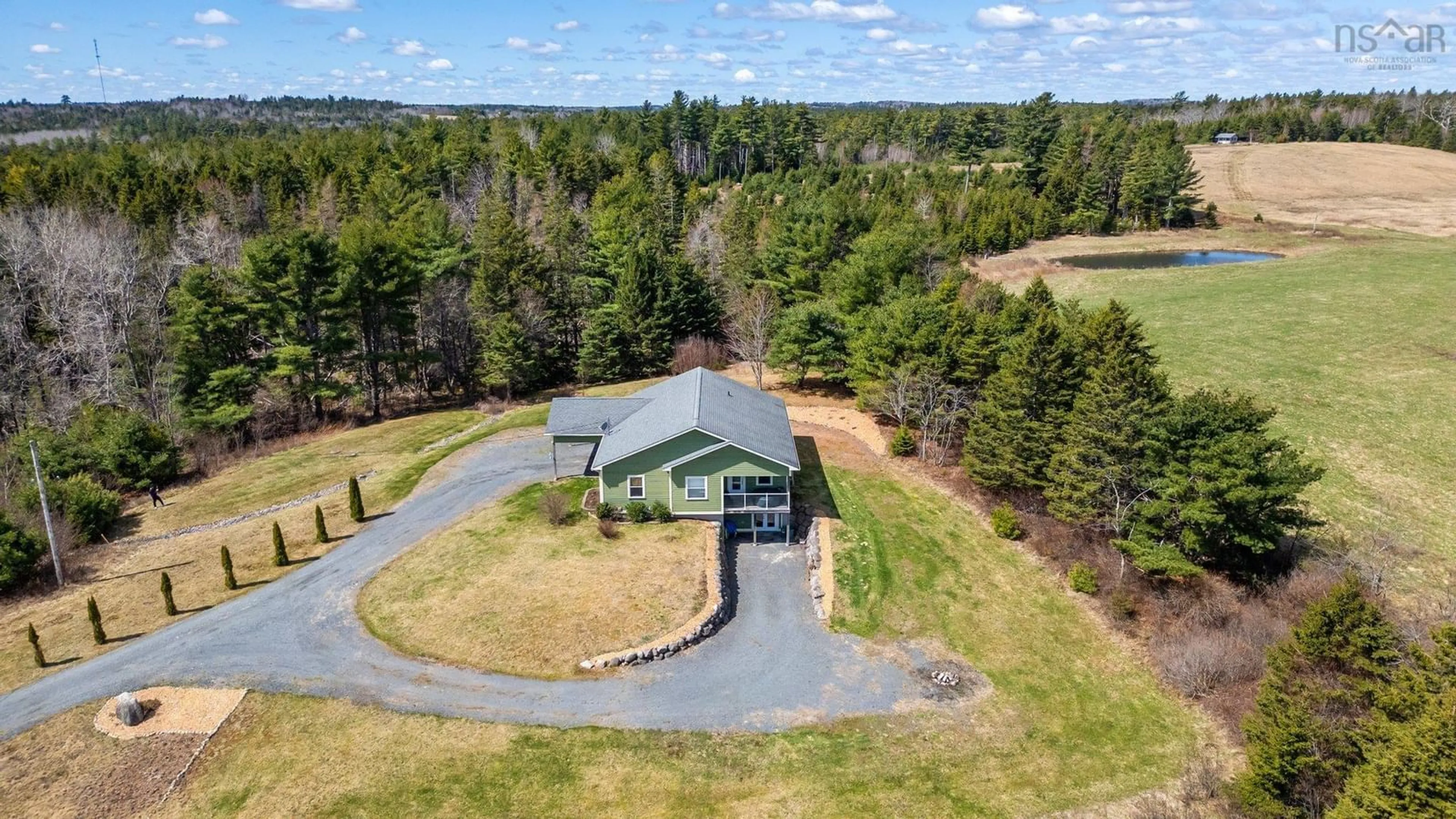 A pic from outside/outdoor area/front of a property/back of a property/a pic from drone, water/lake/river/ocean view for 1279 Northwest Rd, Fauxburg Nova Scotia B0J 2C0
