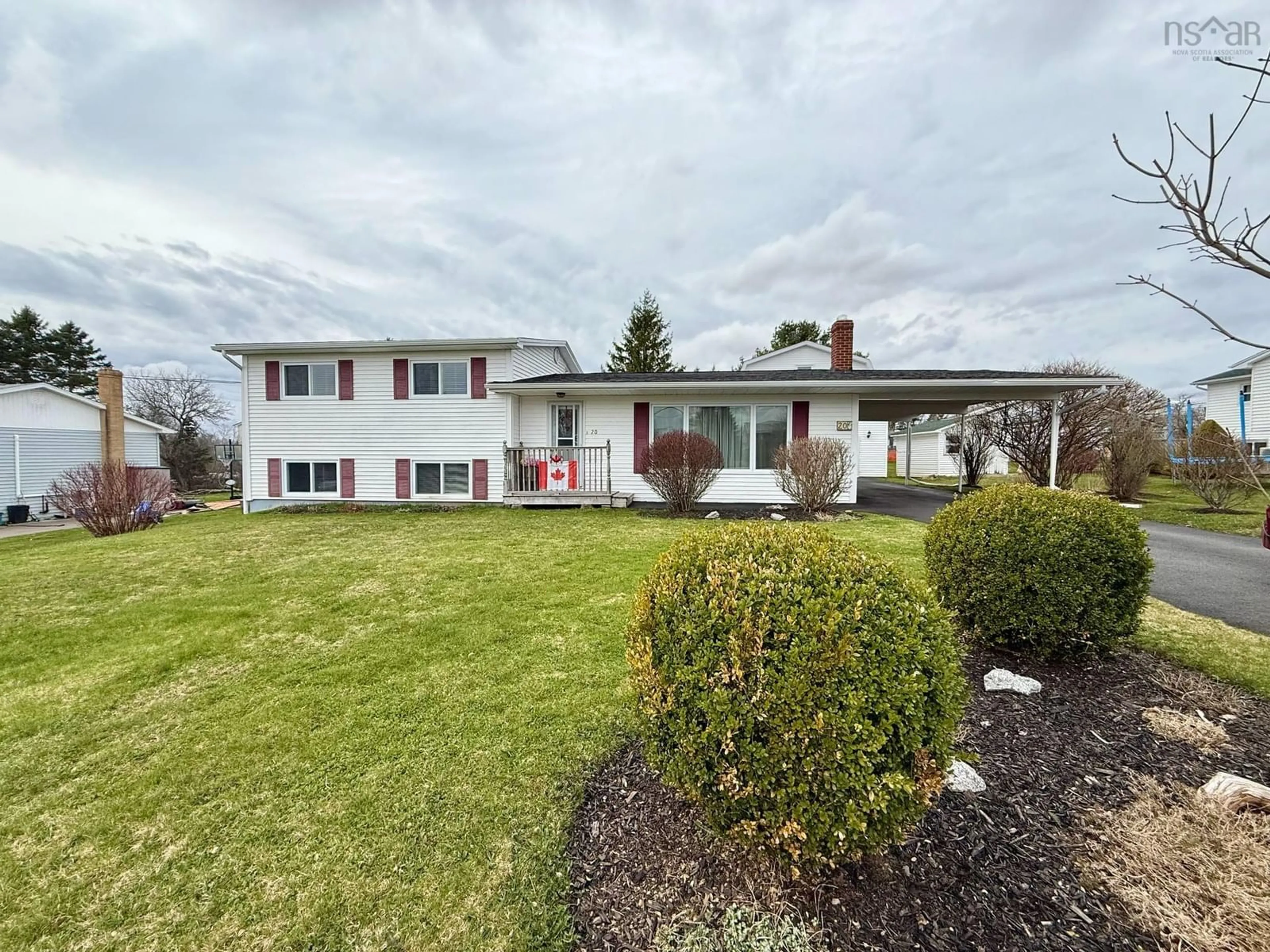 A pic from outside/outdoor area/front of a property/back of a property/a pic from drone, unknown for 20 Kimberley Dr, Bible Hill Nova Scotia B2N 2Z1