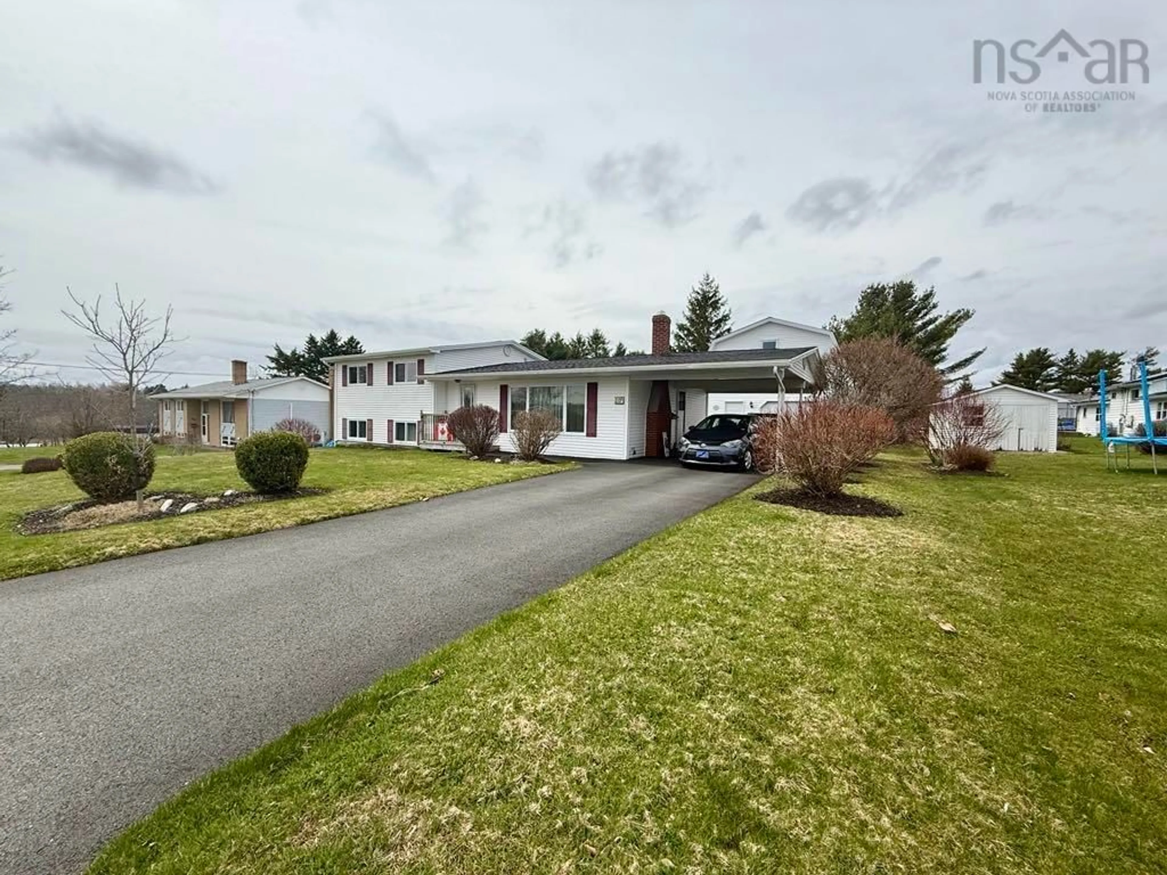 A pic from outside/outdoor area/front of a property/back of a property/a pic from drone, street for 20 Kimberley Dr, Bible Hill Nova Scotia B2N 2Z1