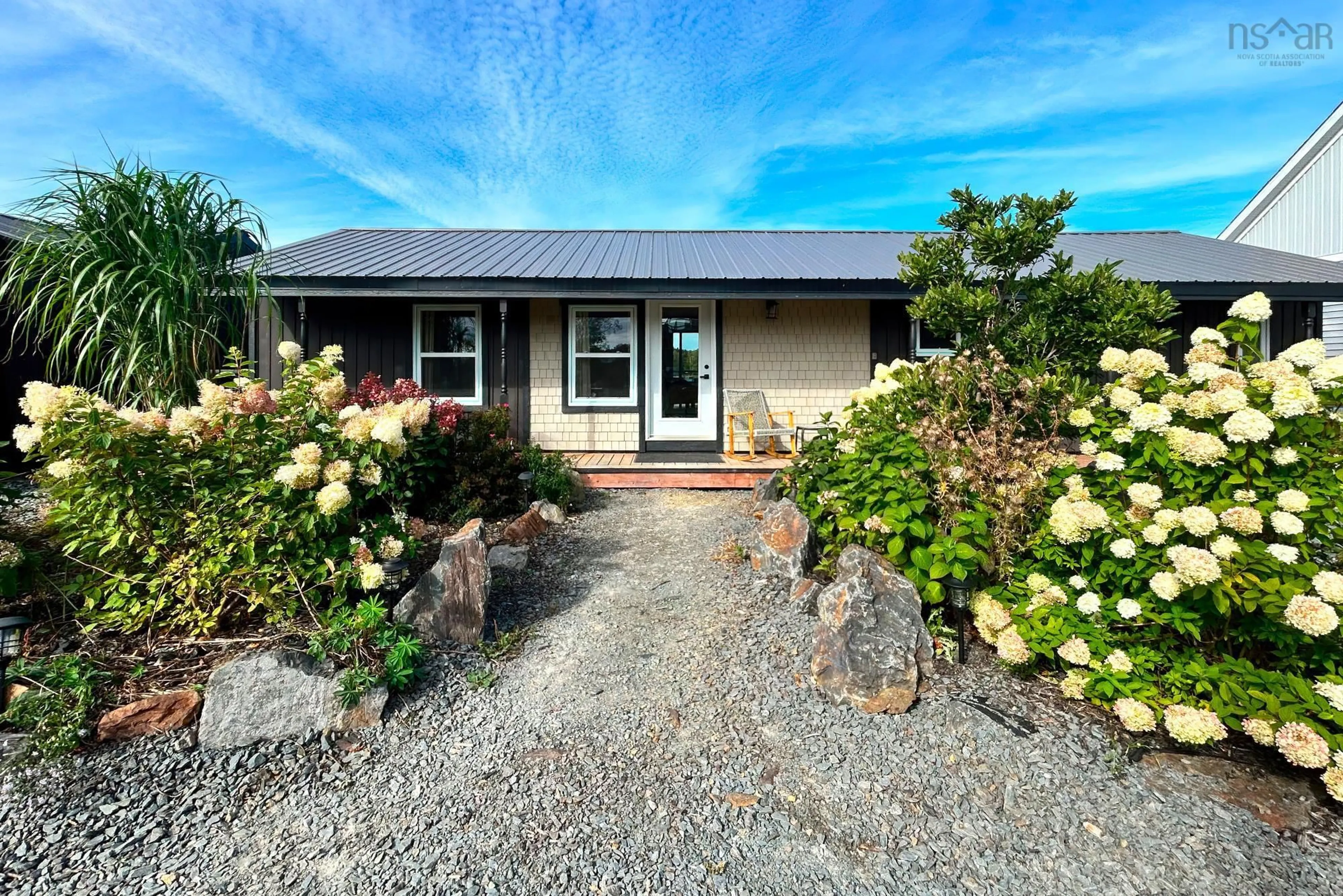 A pic from outside/outdoor area/front of a property/back of a property/a pic from drone, street for 693 Masons Beach Road #7, First South Nova Scotia B0J 2C0