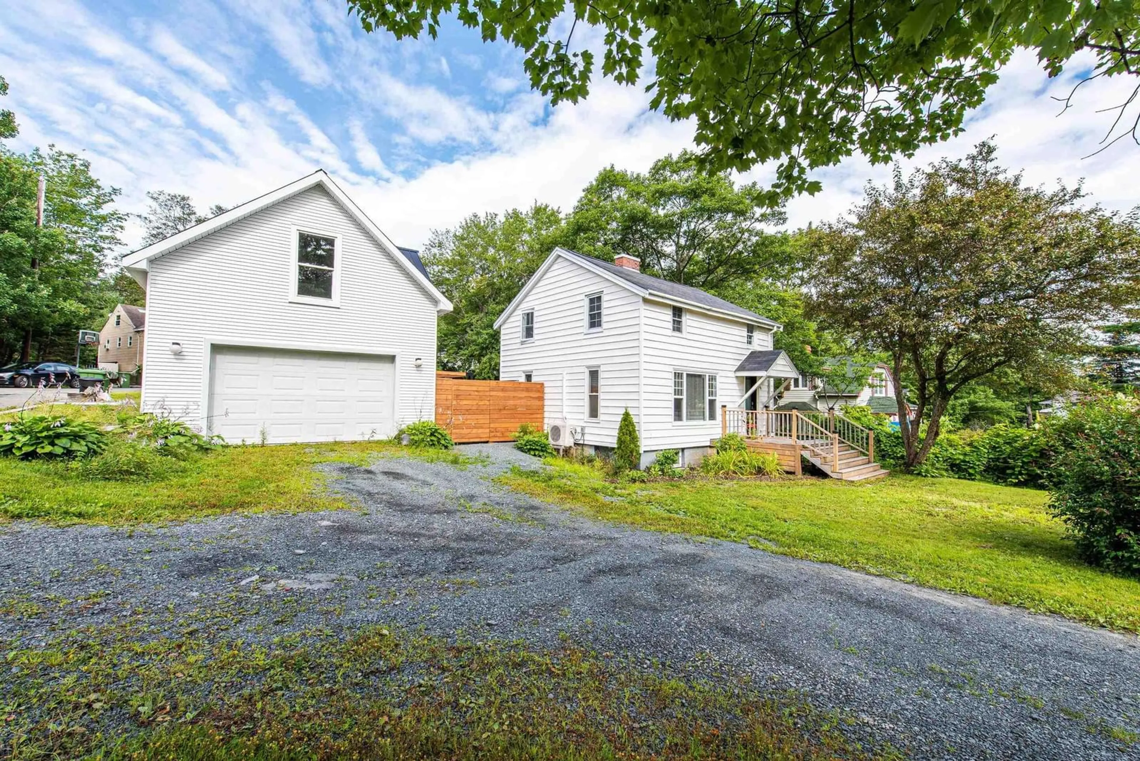 A pic from outside/outdoor area/front of a property/back of a property/a pic from drone, street for 301 Waverley Rd, Dartmouth Nova Scotia B2X 2E2