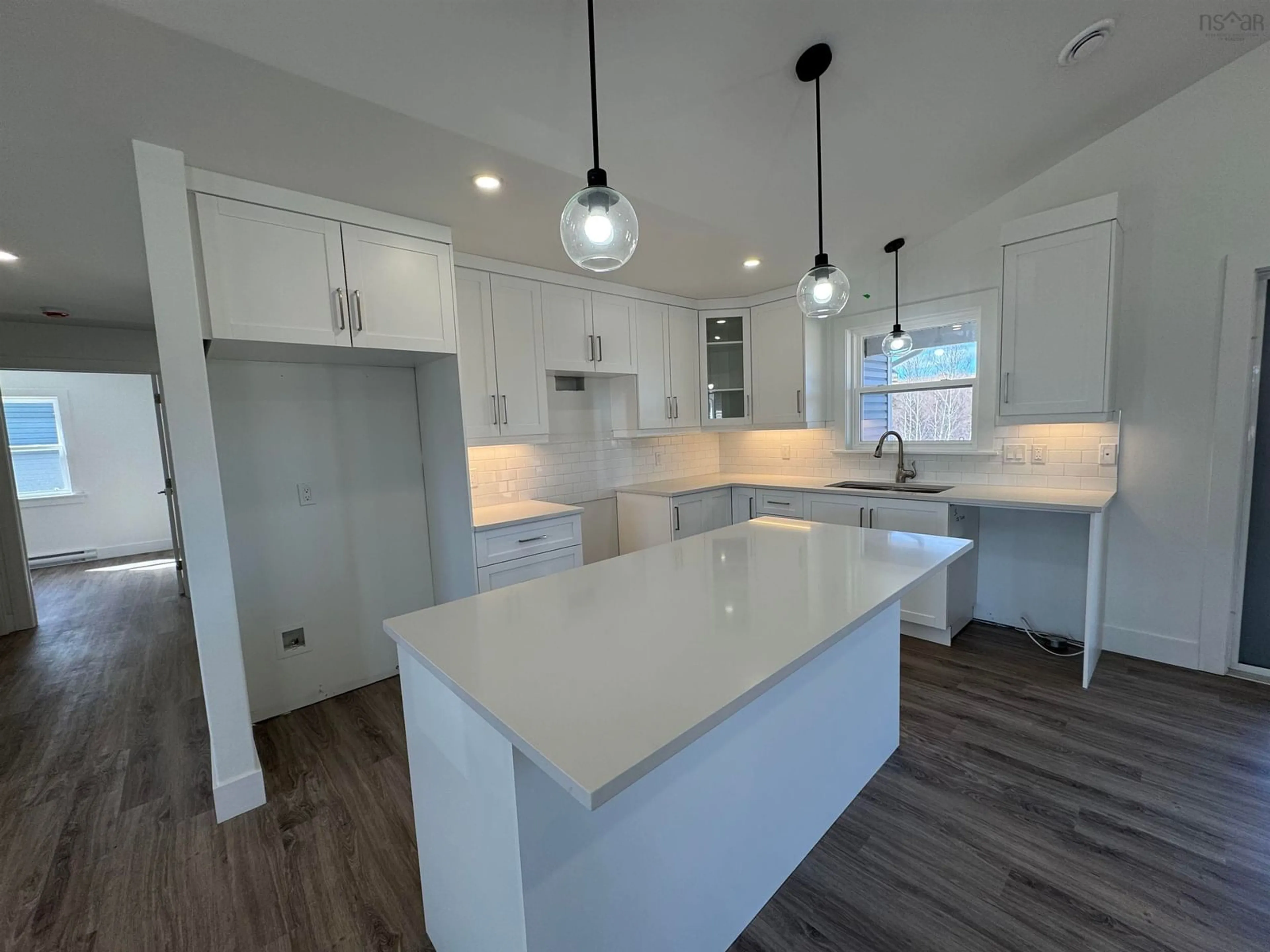 Open concept kitchen, unknown for 88 Thistle St, Falmouth Nova Scotia B0N 2T0