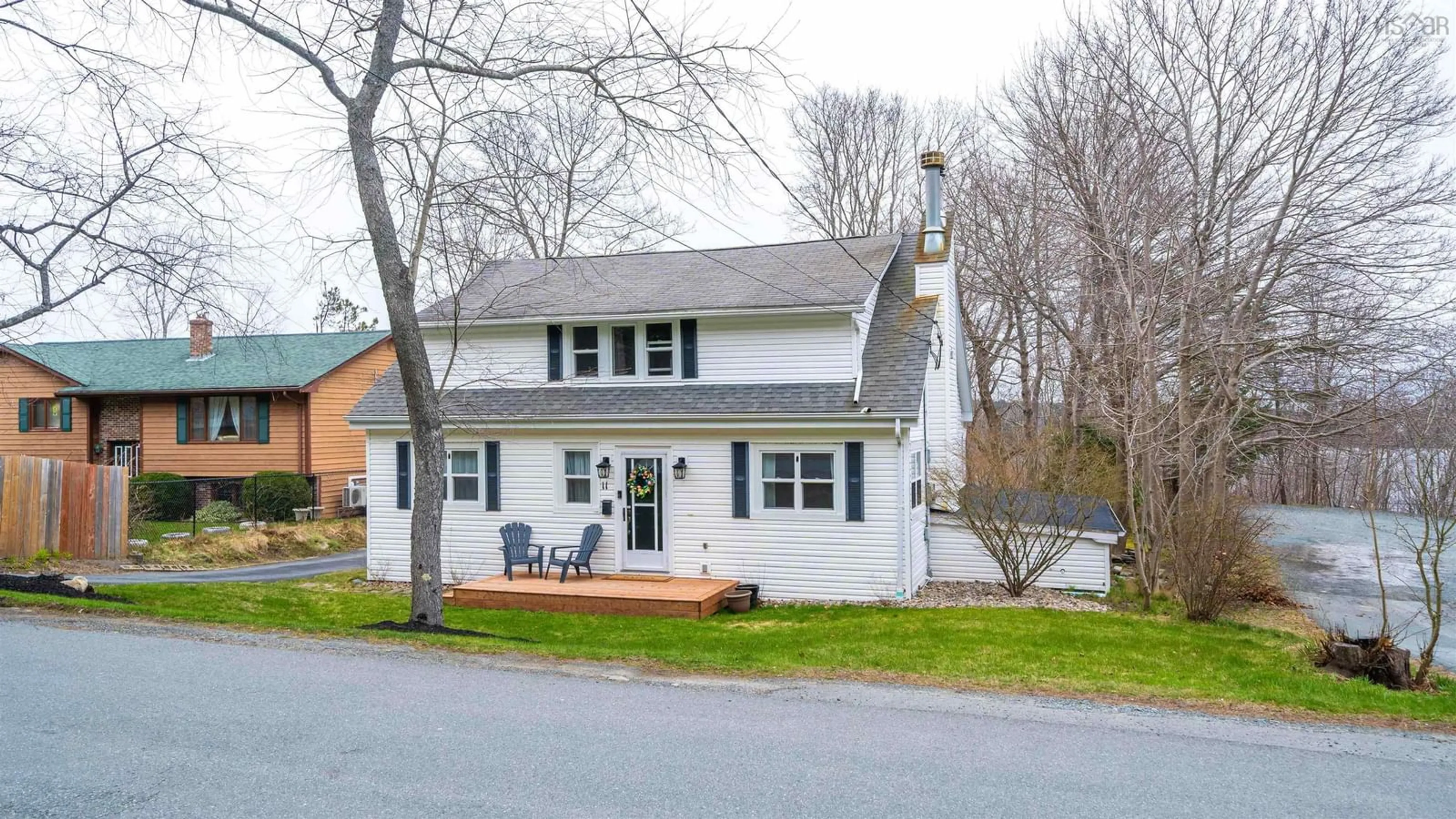 Home with vinyl exterior material, street for 11 Bedford St, Bedford Nova Scotia B4A 1W5
