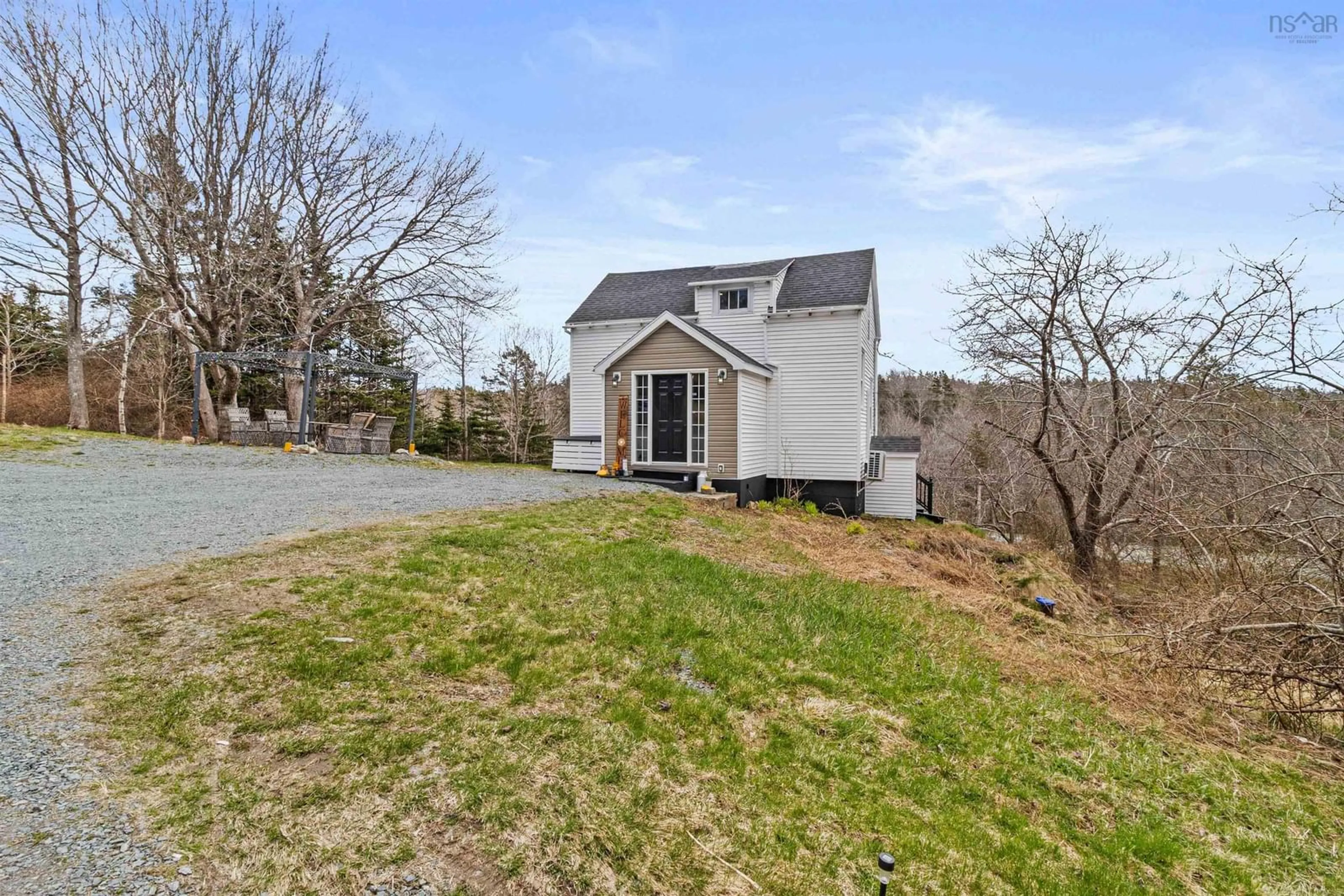 A pic from outside/outdoor area/front of a property/back of a property/a pic from drone, street for 3375 Prospect Rd, Whites Lake Nova Scotia B3T 1Z3