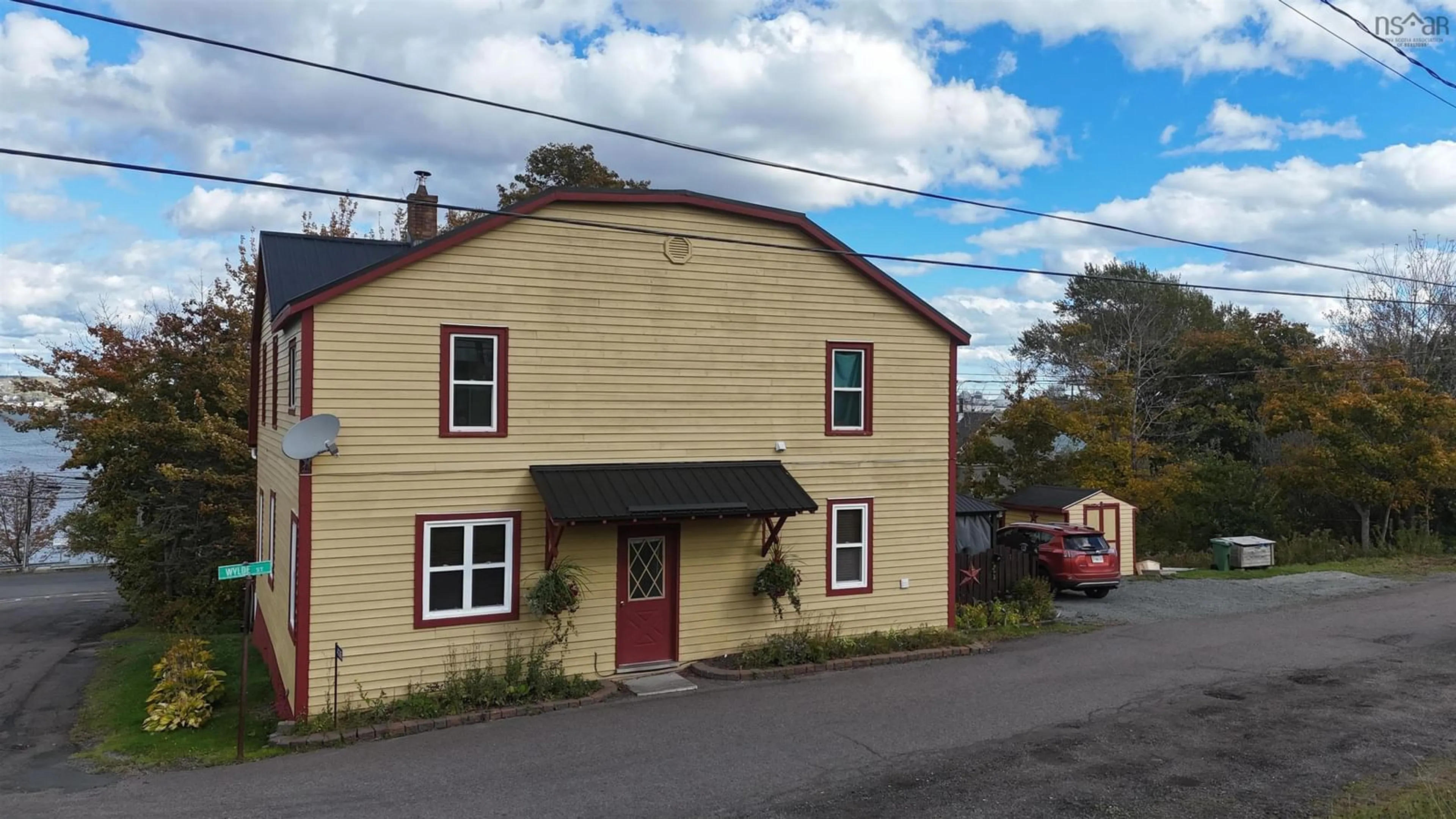 A pic from outside/outdoor area/front of a property/back of a property/a pic from drone, building for 436 Wylde St, Mulgrave Nova Scotia B0E 2G0