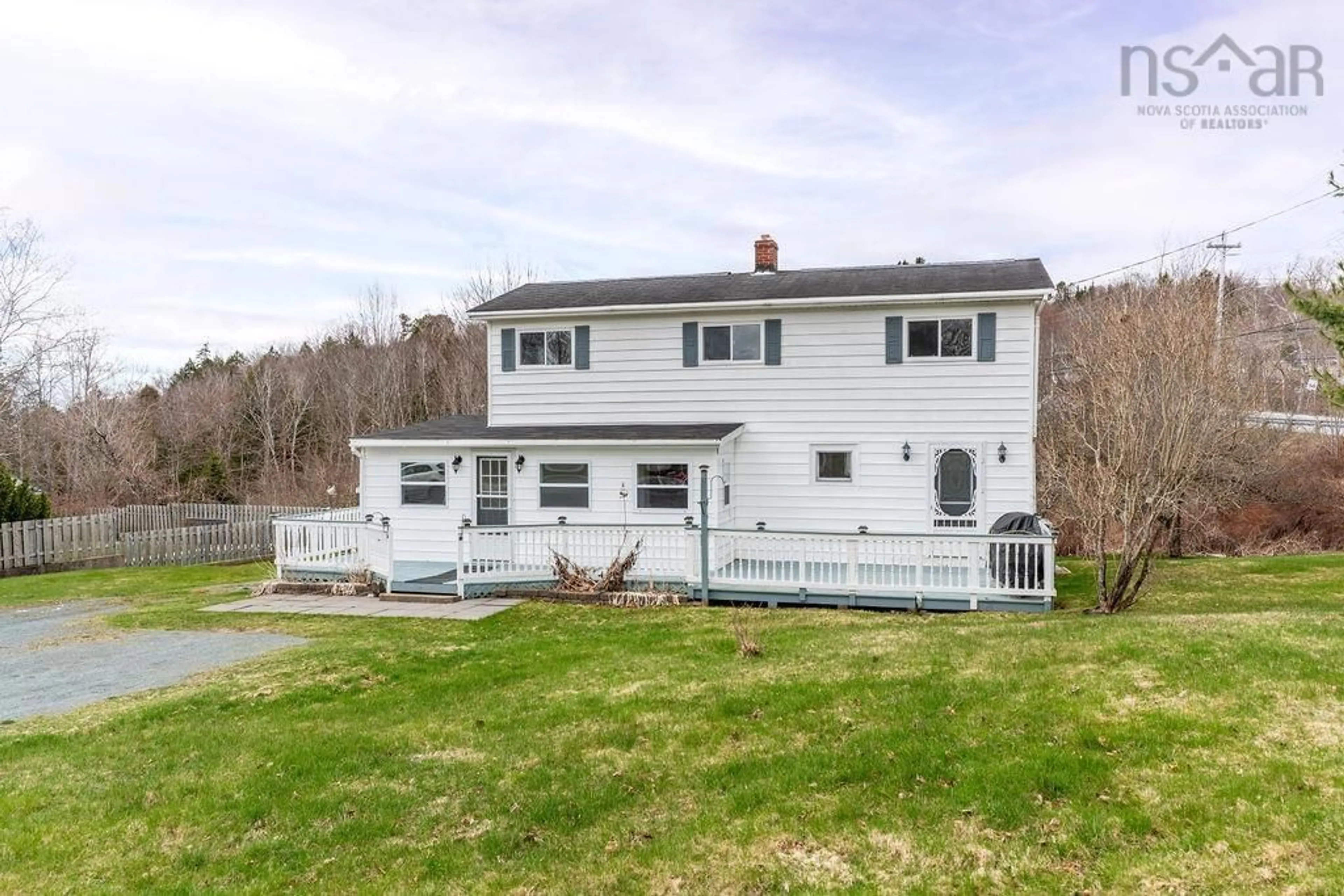A pic from outside/outdoor area/front of a property/back of a property/a pic from drone, unknown for 1 Robina Dr, Lake Echo Nova Scotia B3E 1A7