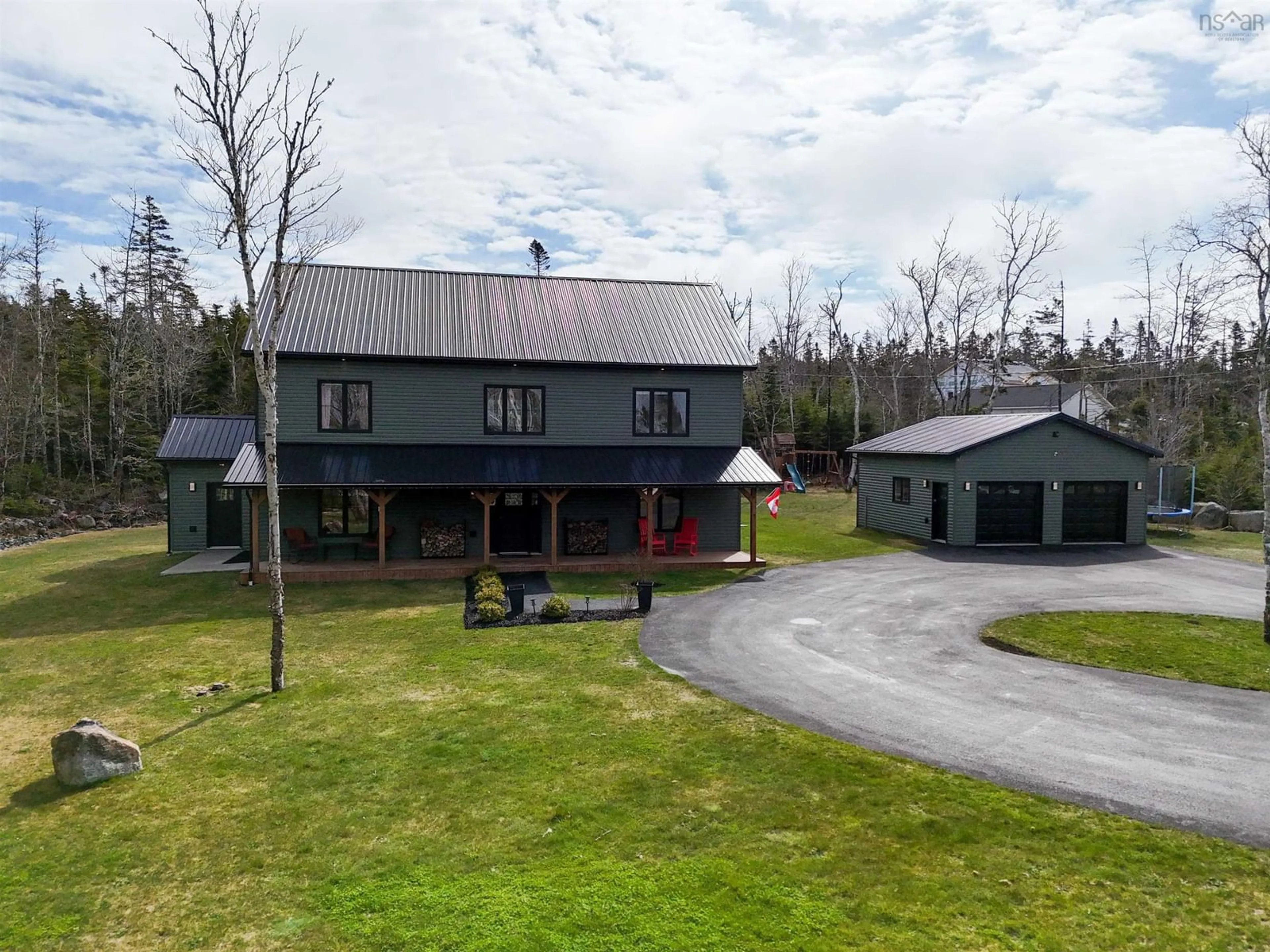 A pic from outside/outdoor area/front of a property/back of a property/a pic from drone, unknown for 9279 Peggys Cove Rd, Hackett's Cove Nova Scotia B3Z 3M9