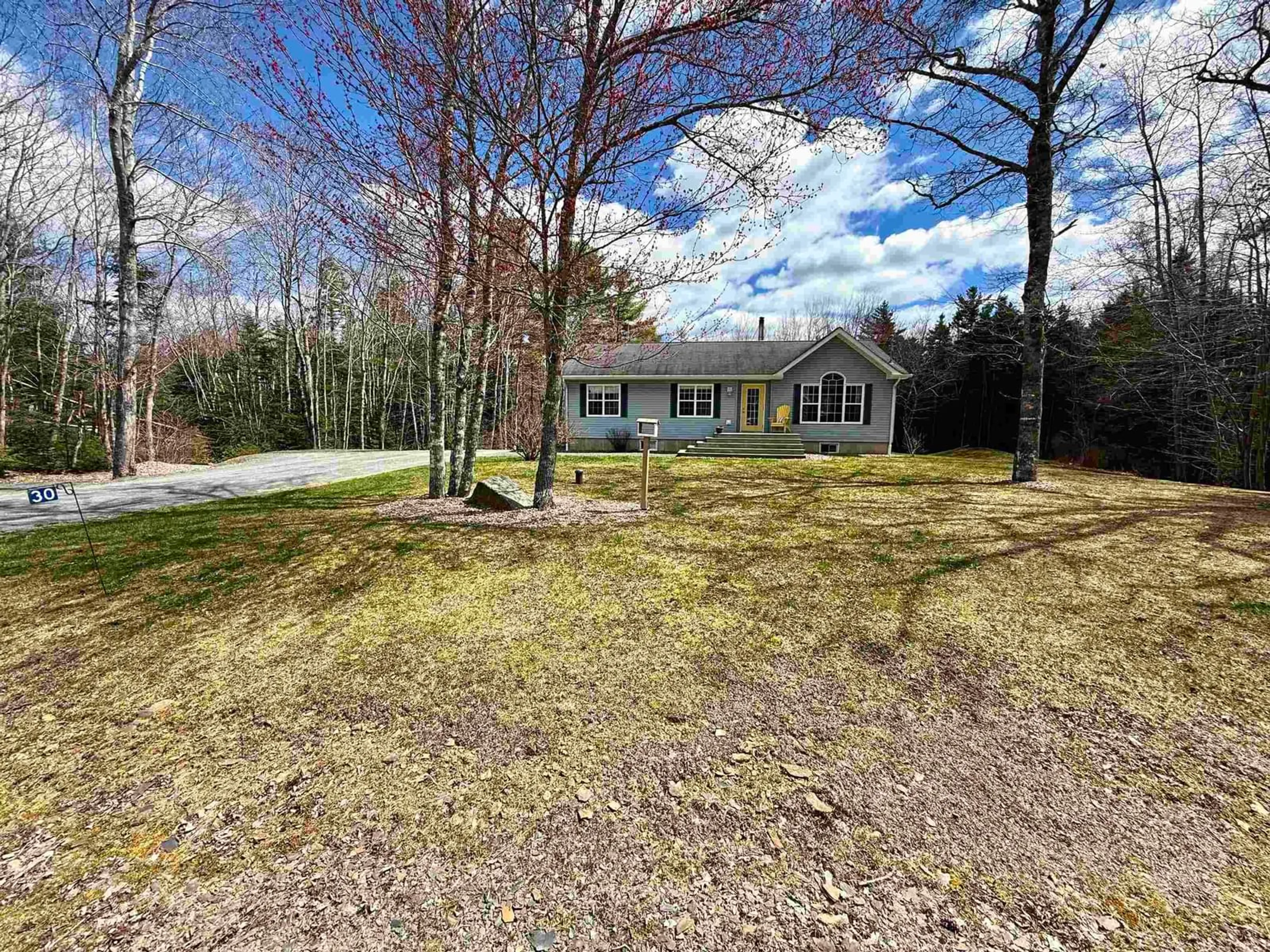 A pic from outside/outdoor area/front of a property/back of a property/a pic from drone, unknown for 30 Schooner Dr, Auburndale Nova Scotia B4V 3R2