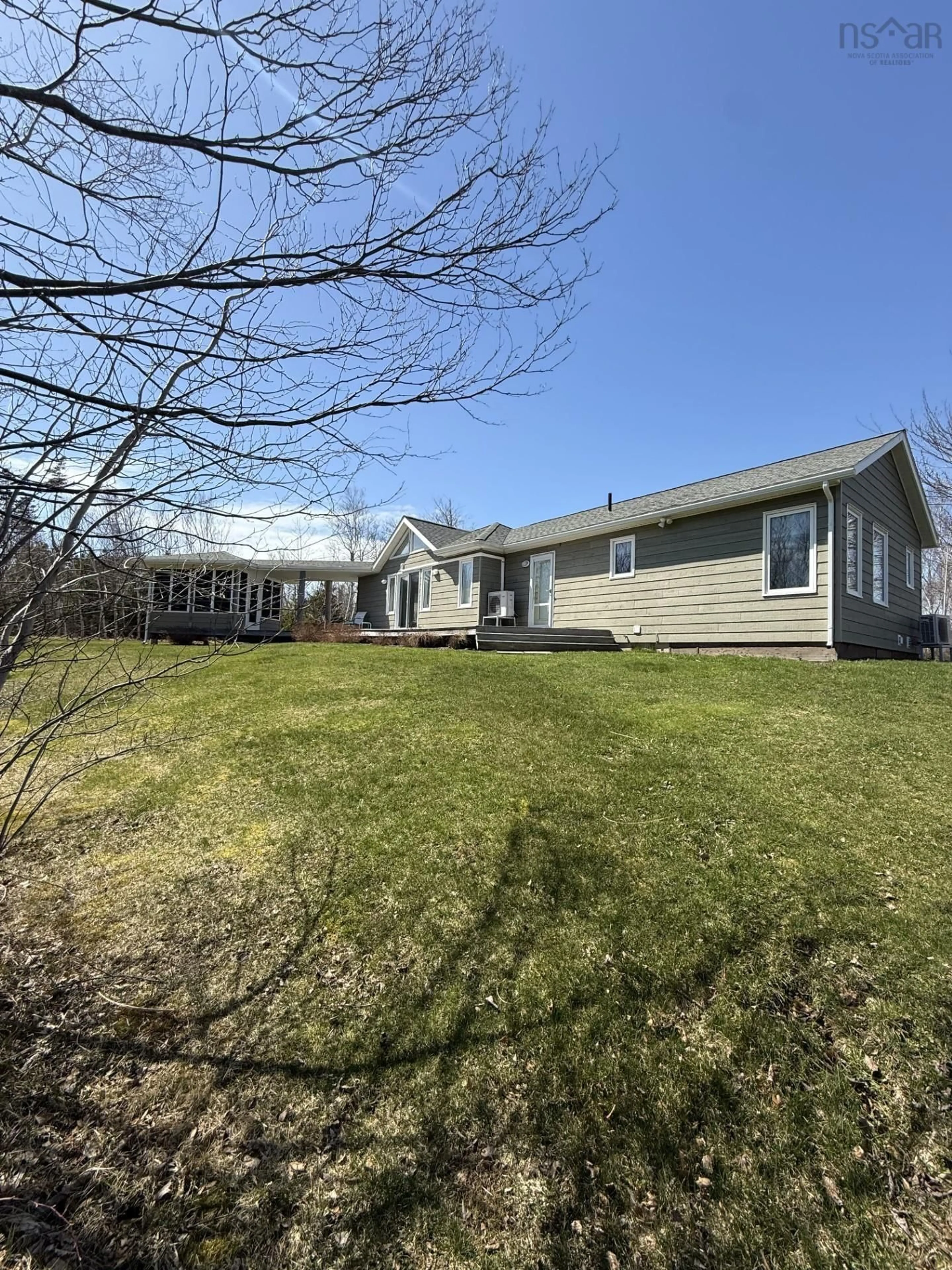 A pic from outside/outdoor area/front of a property/back of a property/a pic from drone, street for 5186 Highway 337, Cape George, Cape George Nova Scotia B2G 2L2