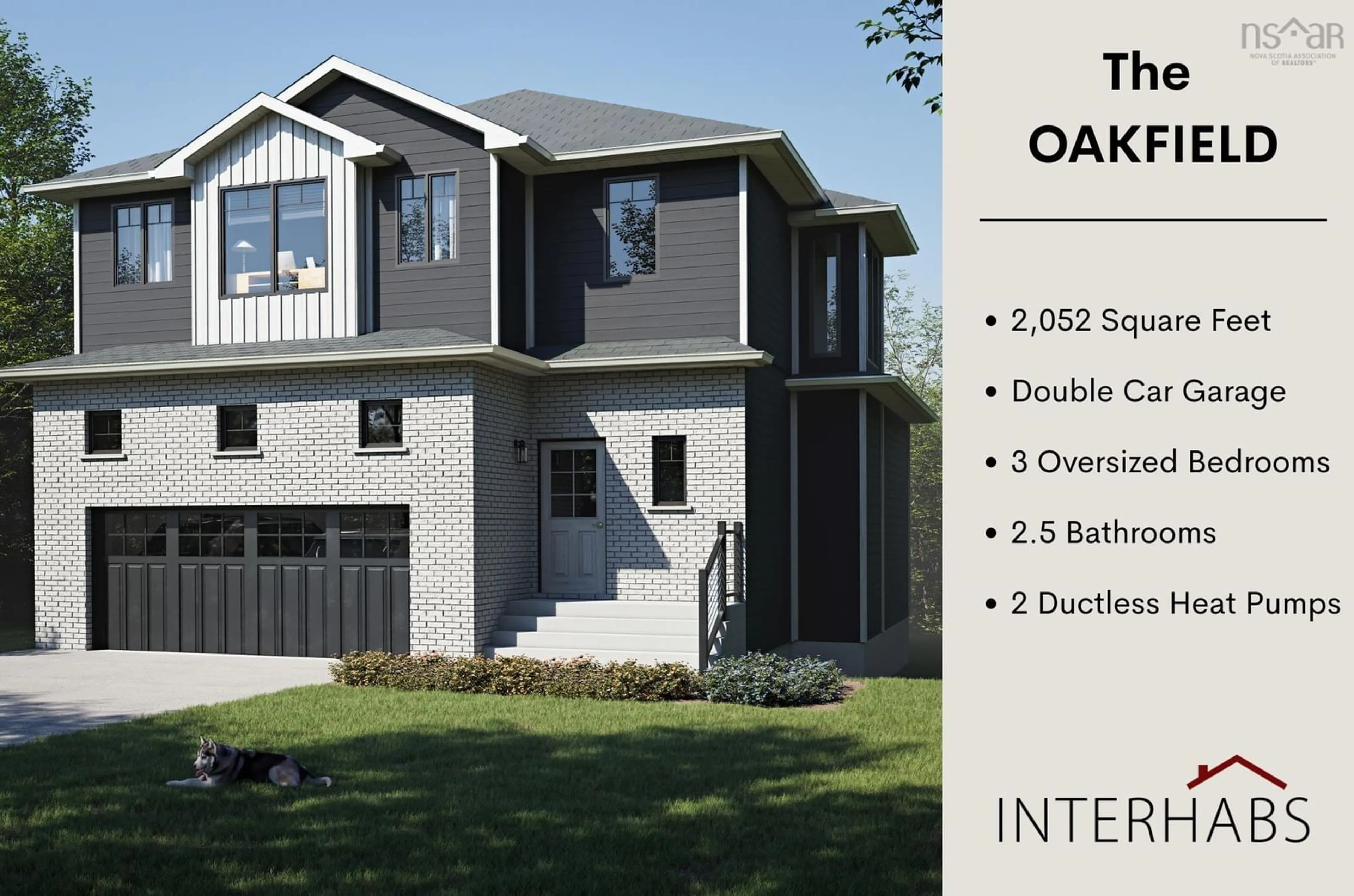 Home with brick exterior material, street for 142 Sarah Ingraham Dr, Williamswood Nova Scotia B3V 1N2