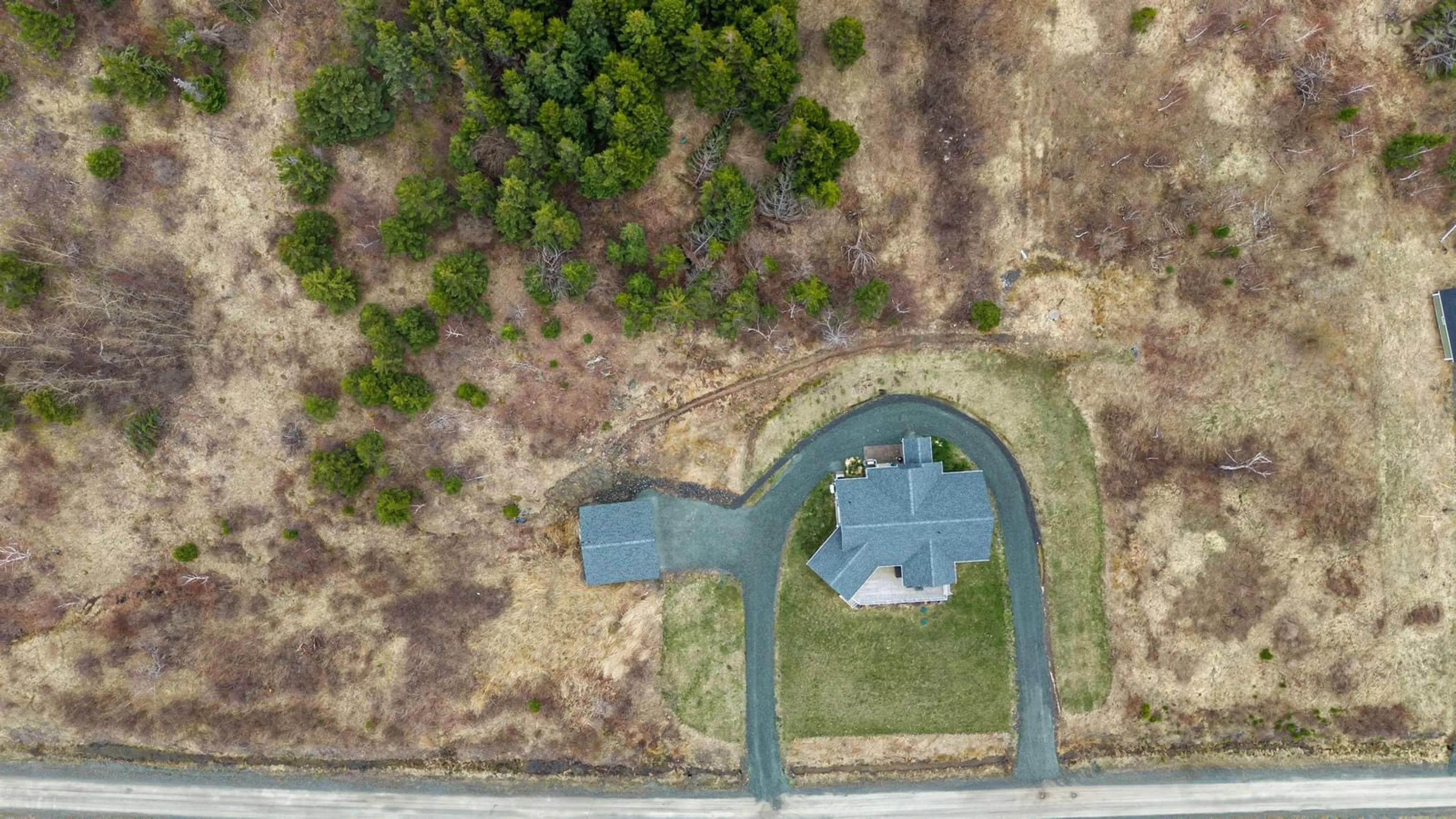 A pic from outside/outdoor area/front of a property/back of a property/a pic from drone, unknown for 34 Birchwood Ridge, Arisaig Nova Scotia B2G 2L1