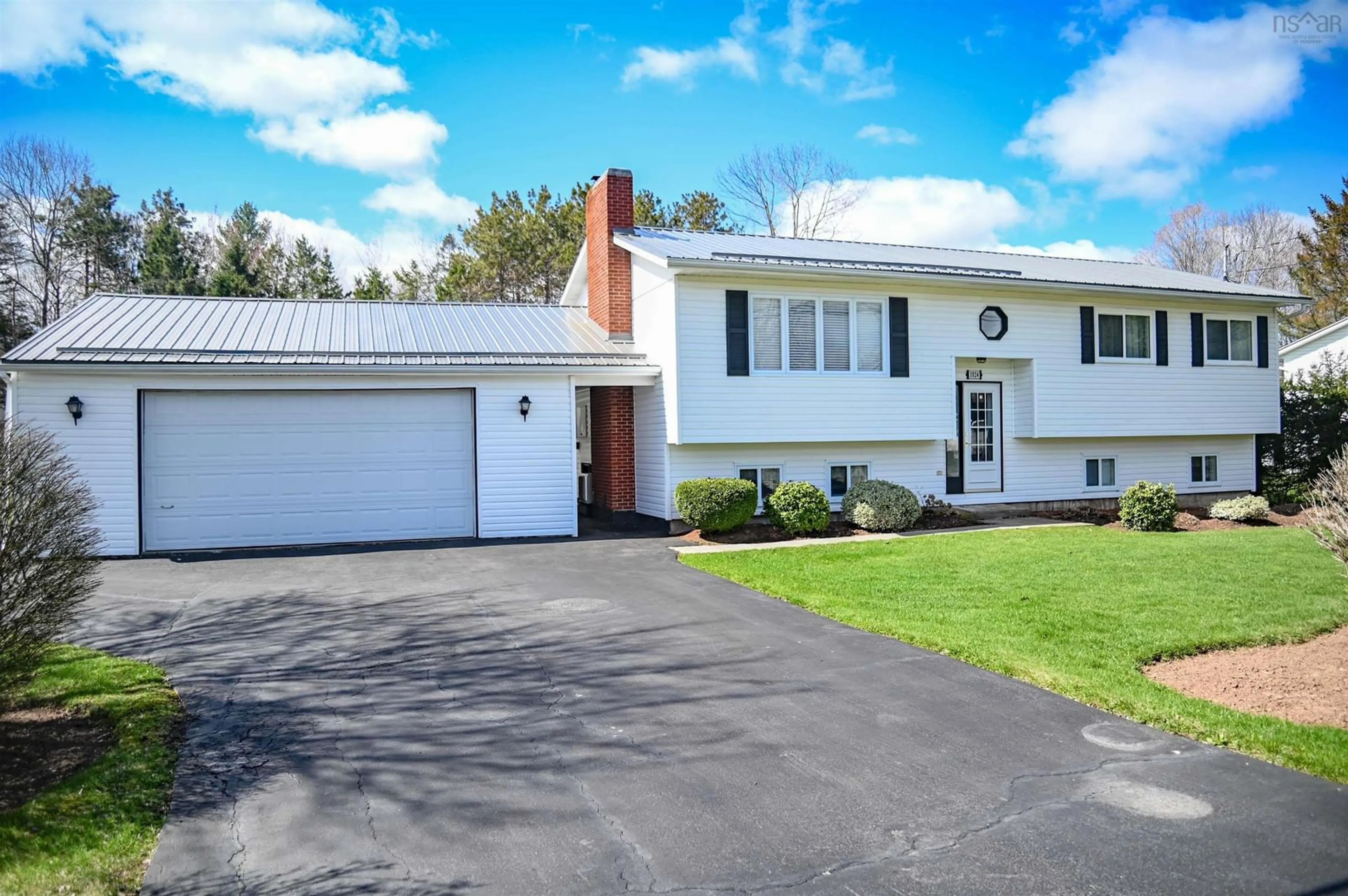 Home with vinyl exterior material, street for 1024 Sherman Belcher, Centreville Nova Scotia B0P 1J0