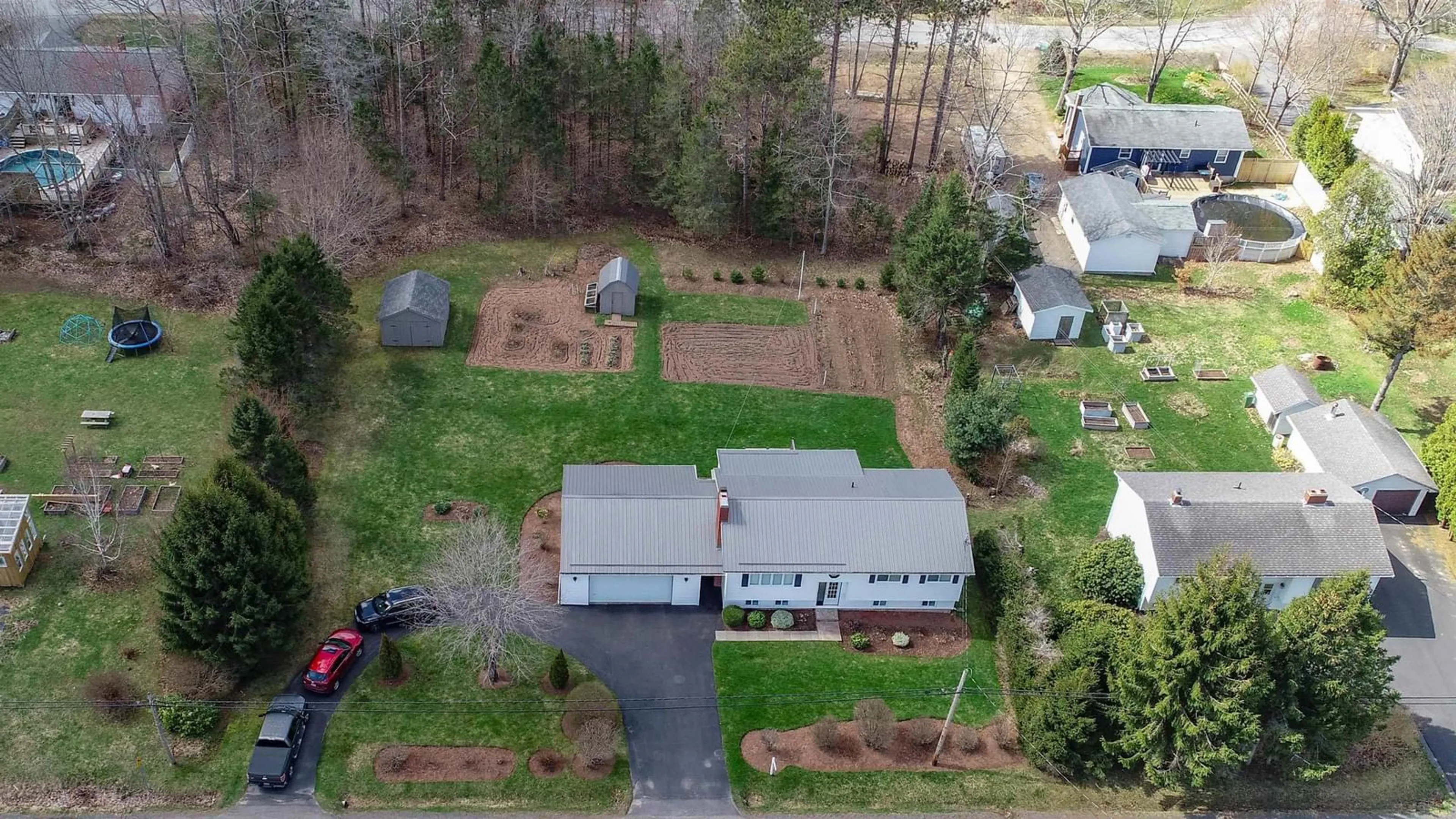 A pic from outside/outdoor area/front of a property/back of a property/a pic from drone, street for 1024 Sherman Belcher, Centreville Nova Scotia B0P 1J0