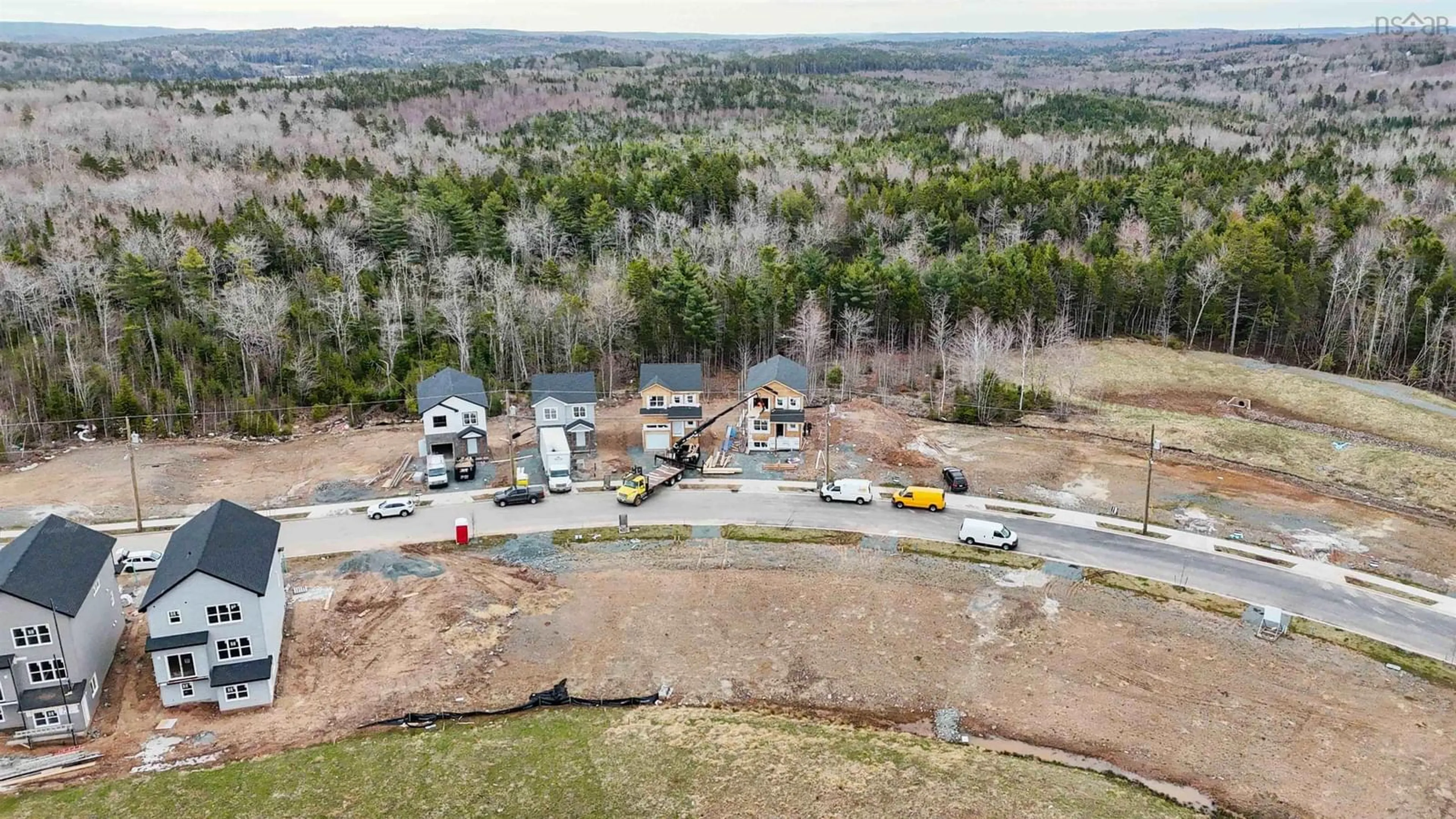 A pic from outside/outdoor area/front of a property/back of a property/a pic from drone, unknown for 193 Darner Dr #DA-57, Beaver Bank Nova Scotia B4G 0E2