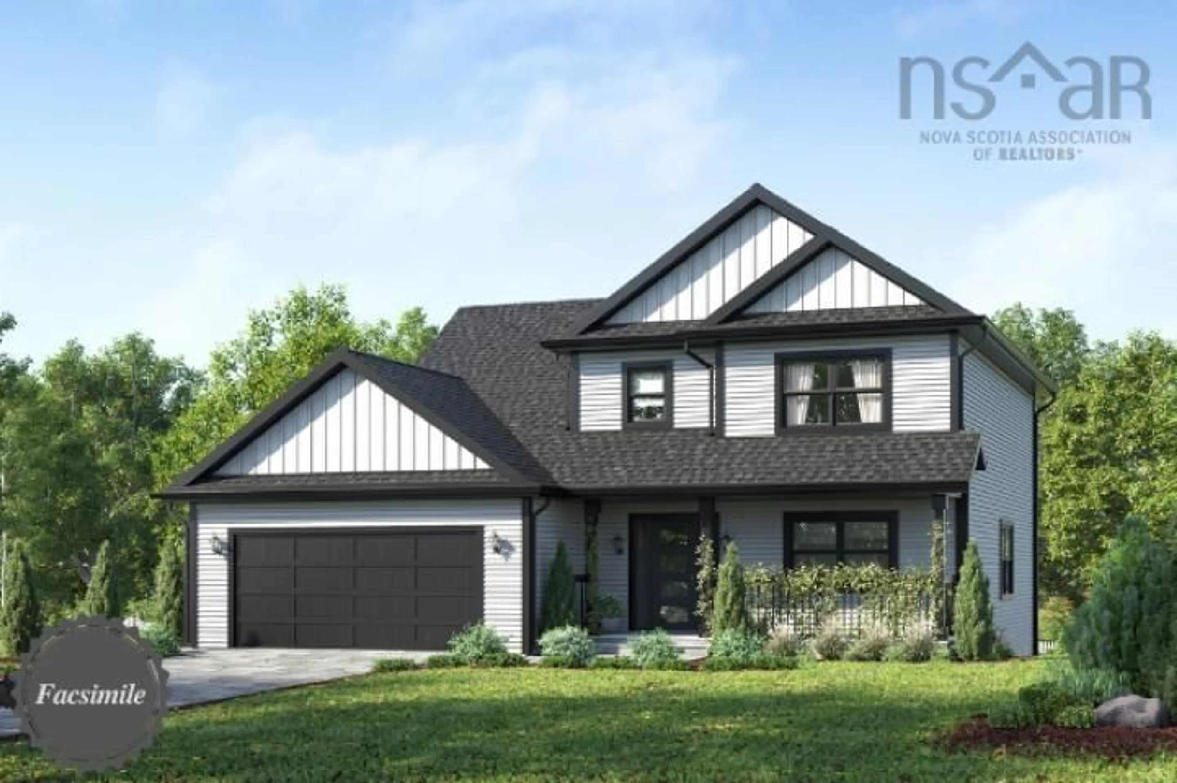 Home with vinyl exterior material, street for 180 Parish St #Lot 724, Fall River Nova Scotia B2T 0W9