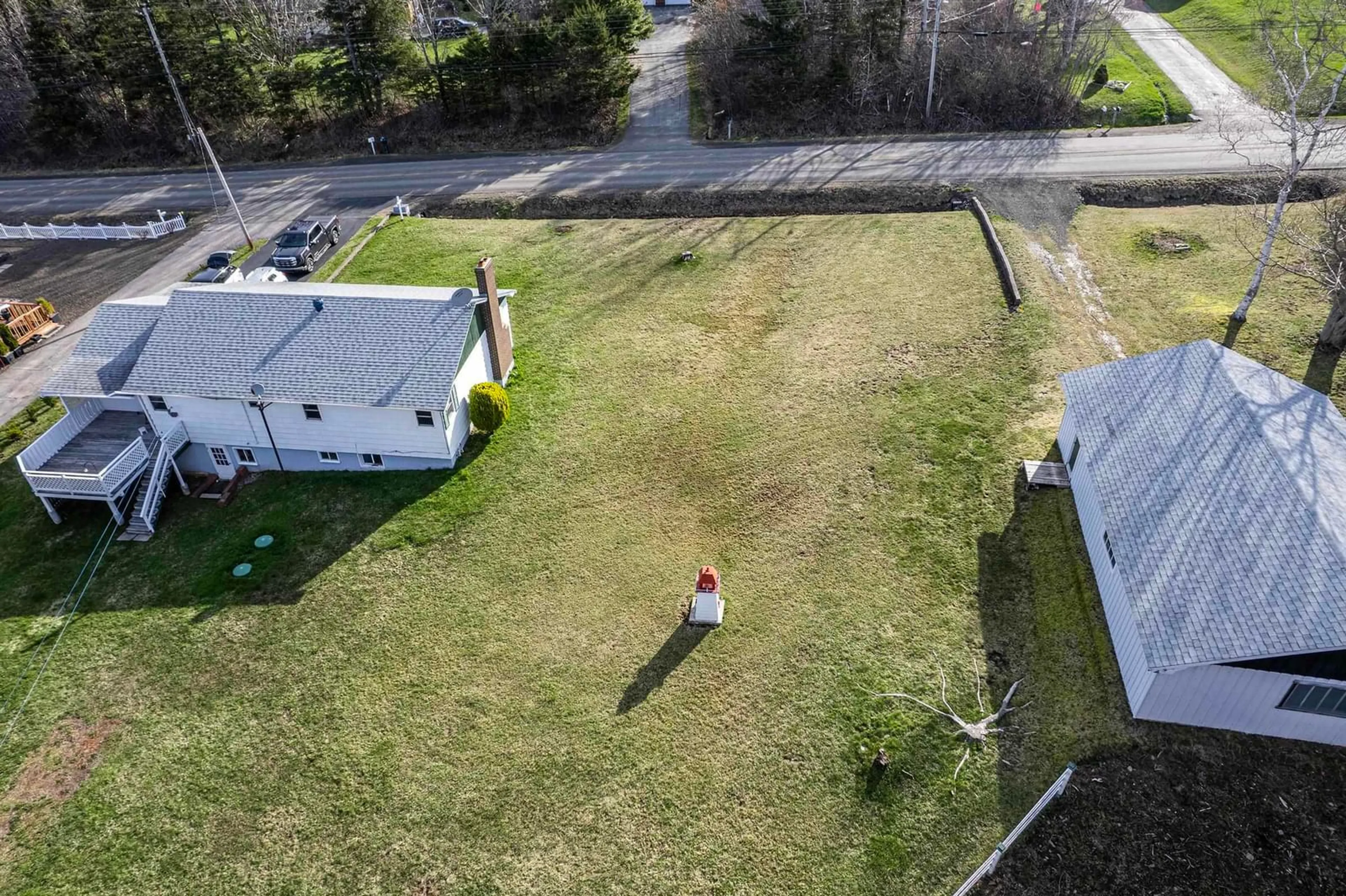 A pic from outside/outdoor area/front of a property/back of a property/a pic from drone, street for 975 Parker Mountain Rd, Parkers Cove Nova Scotia B0S 1A0