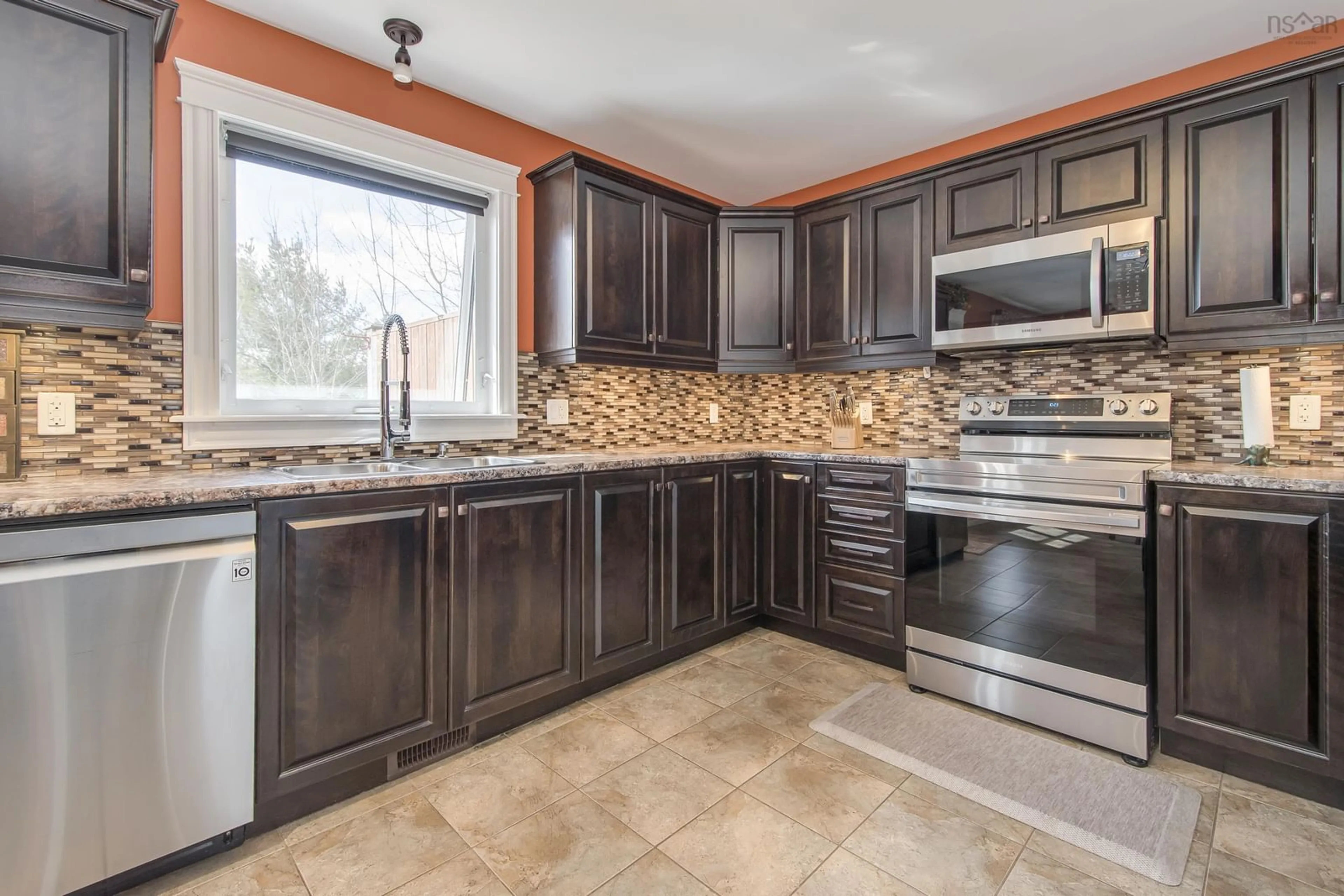 Open concept kitchen, ceramic/tile floor for 47 Wakefield Crt, Middle Sackville Nova Scotia B4E 0H1