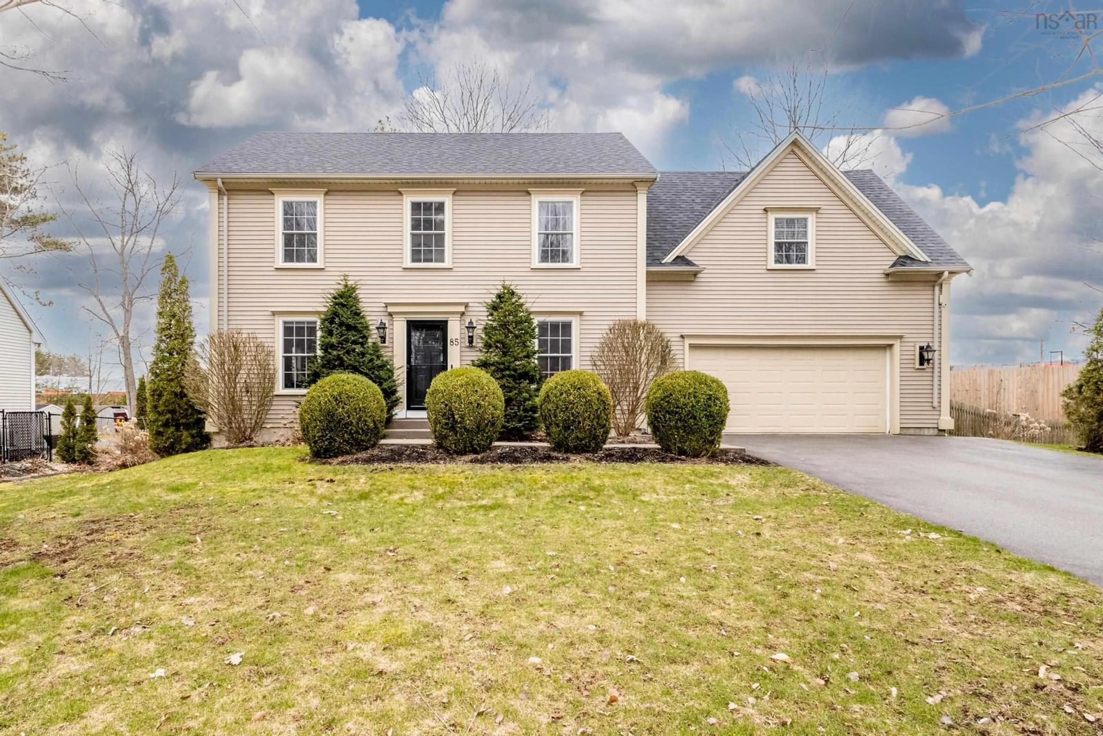Home with vinyl exterior material, street for 85 Terra Nova Dr, Kentville Nova Scotia B4N 5H1