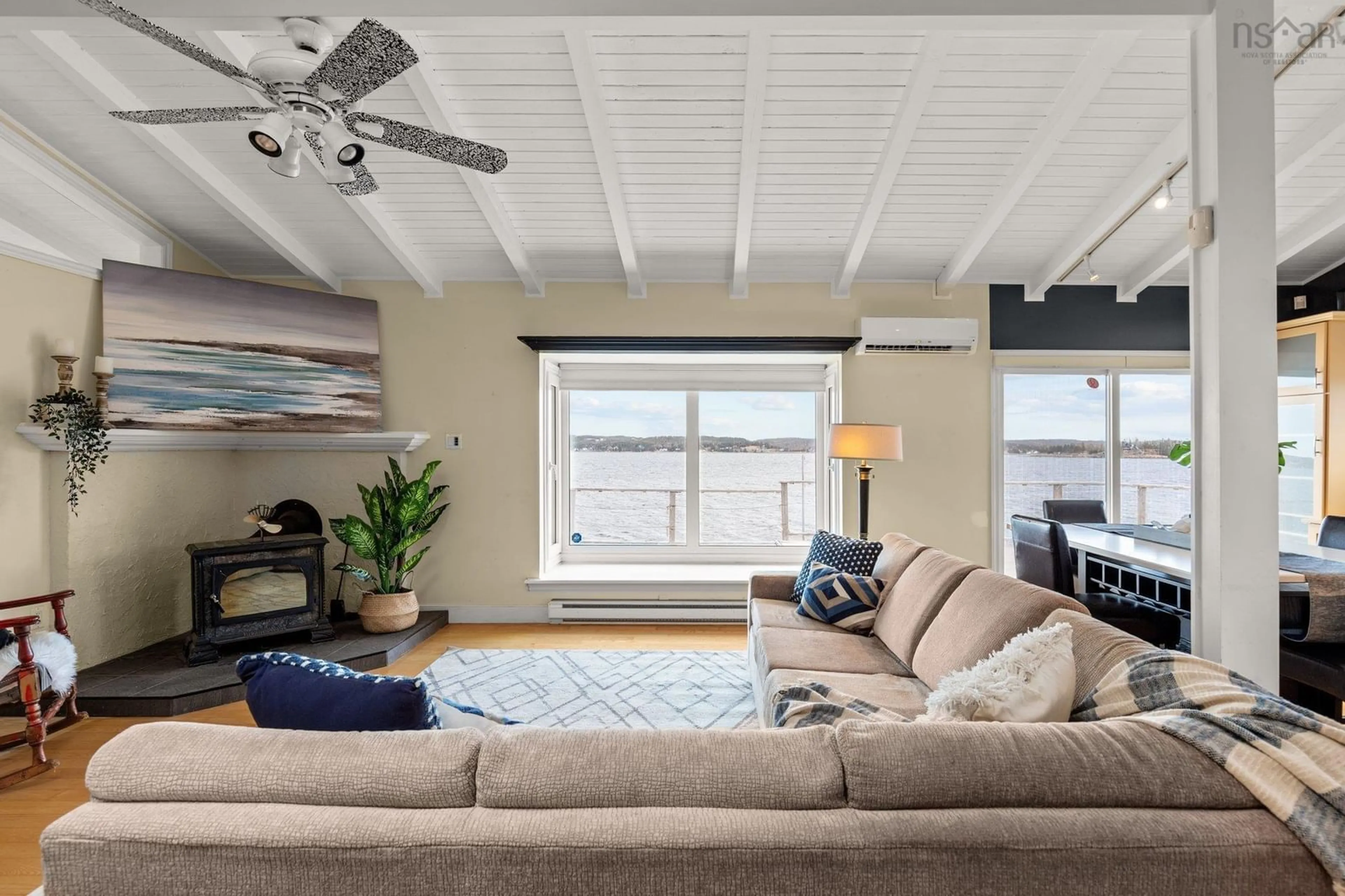 Living room with furniture, unknown for 42 Alexander Rd, Hartlin Settlement Nova Scotia B0J 2L0