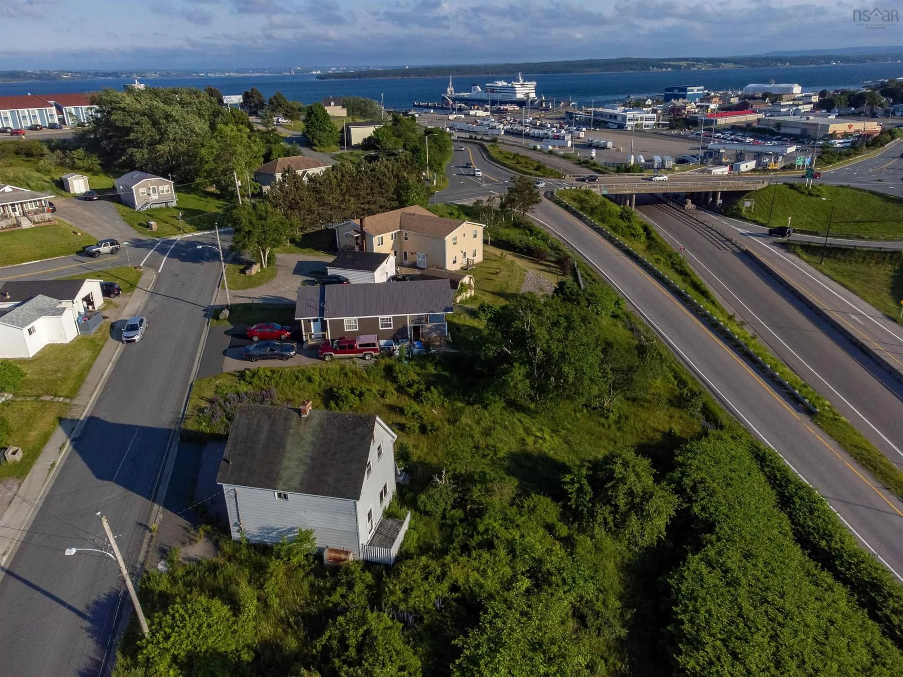 A pic from outside/outdoor area/front of a property/back of a property/a pic from drone, street for 62 Tobin Ave, North Sydney Nova Scotia B2A 3B6