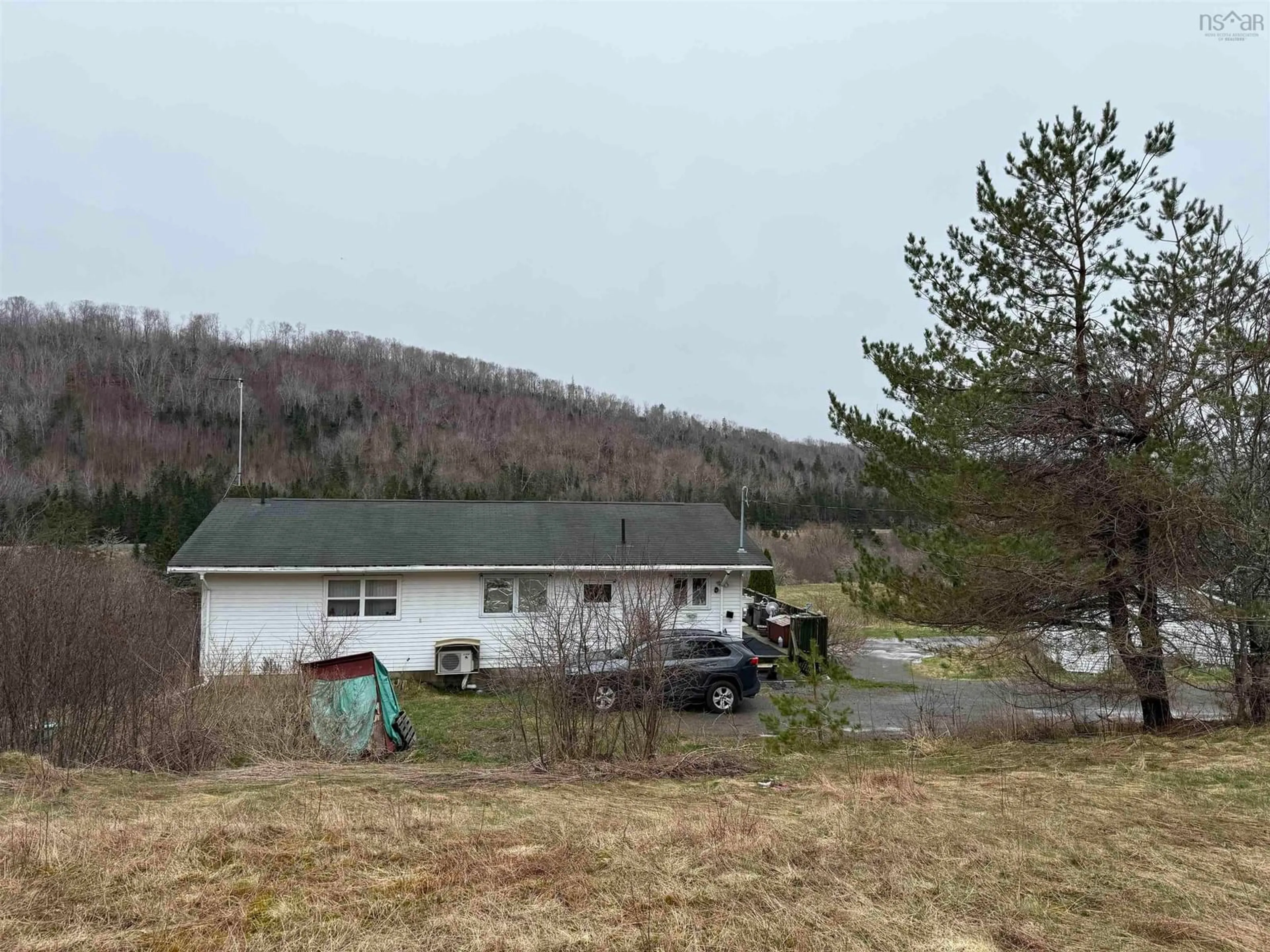 A pic from outside/outdoor area/front of a property/back of a property/a pic from drone, mountain view for 70 John Munroe Rd, Marshy Hope Nova Scotia B2G 2K8