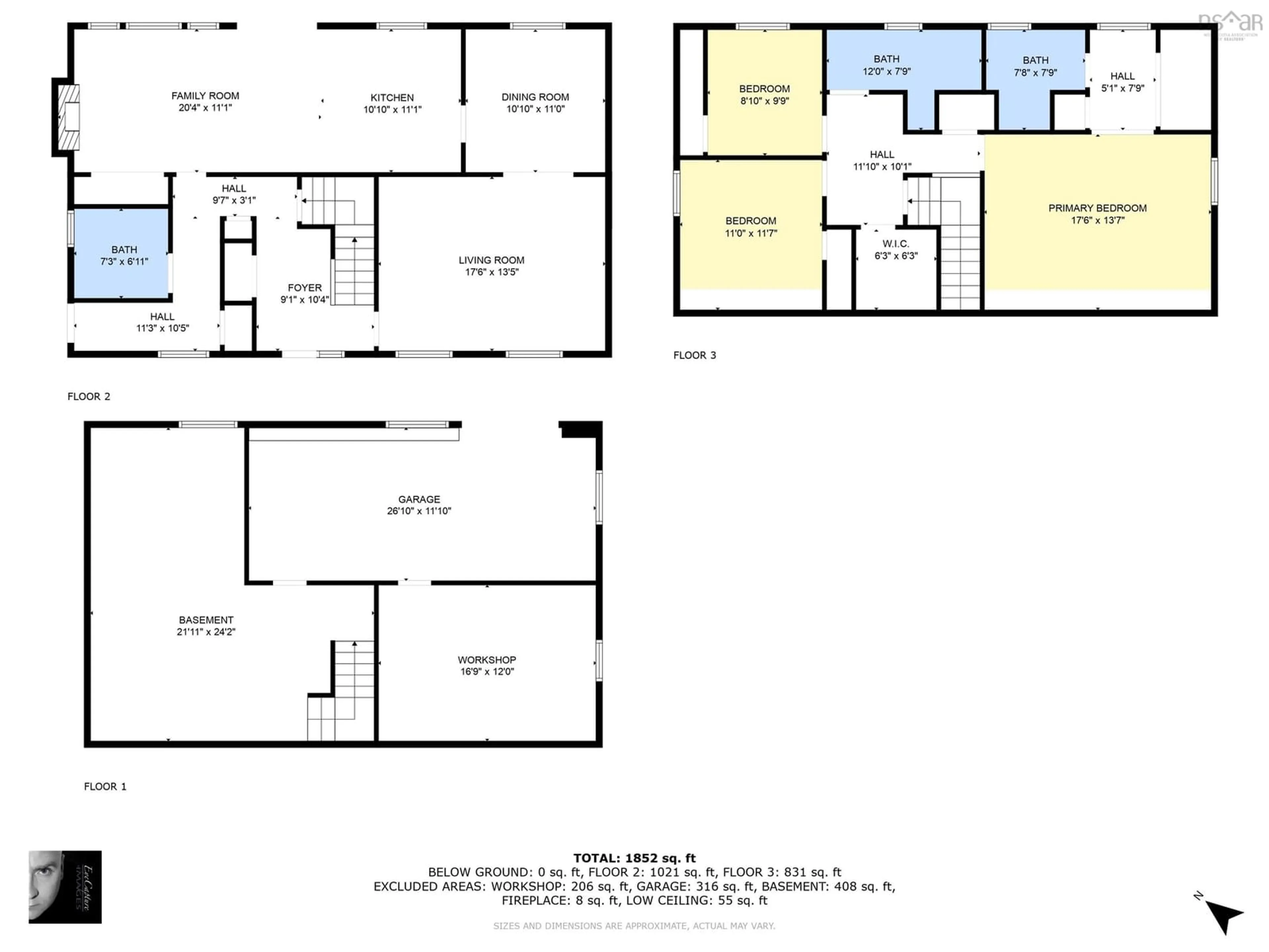 Floor plan for 79 Dempster Cres, Mineville Nova Scotia B2Z 1J6