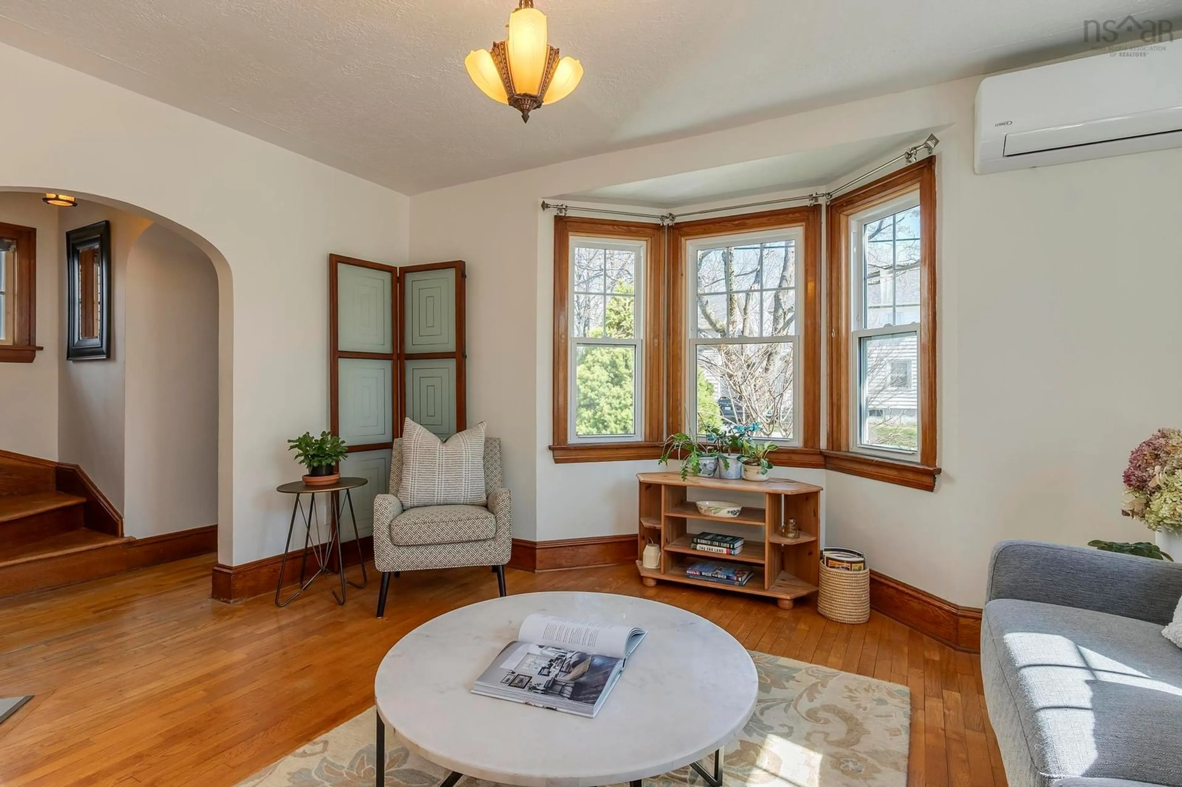 Living room with furniture, unknown for 6379 Vienna St, Halifax Nova Scotia B3L 1S5
