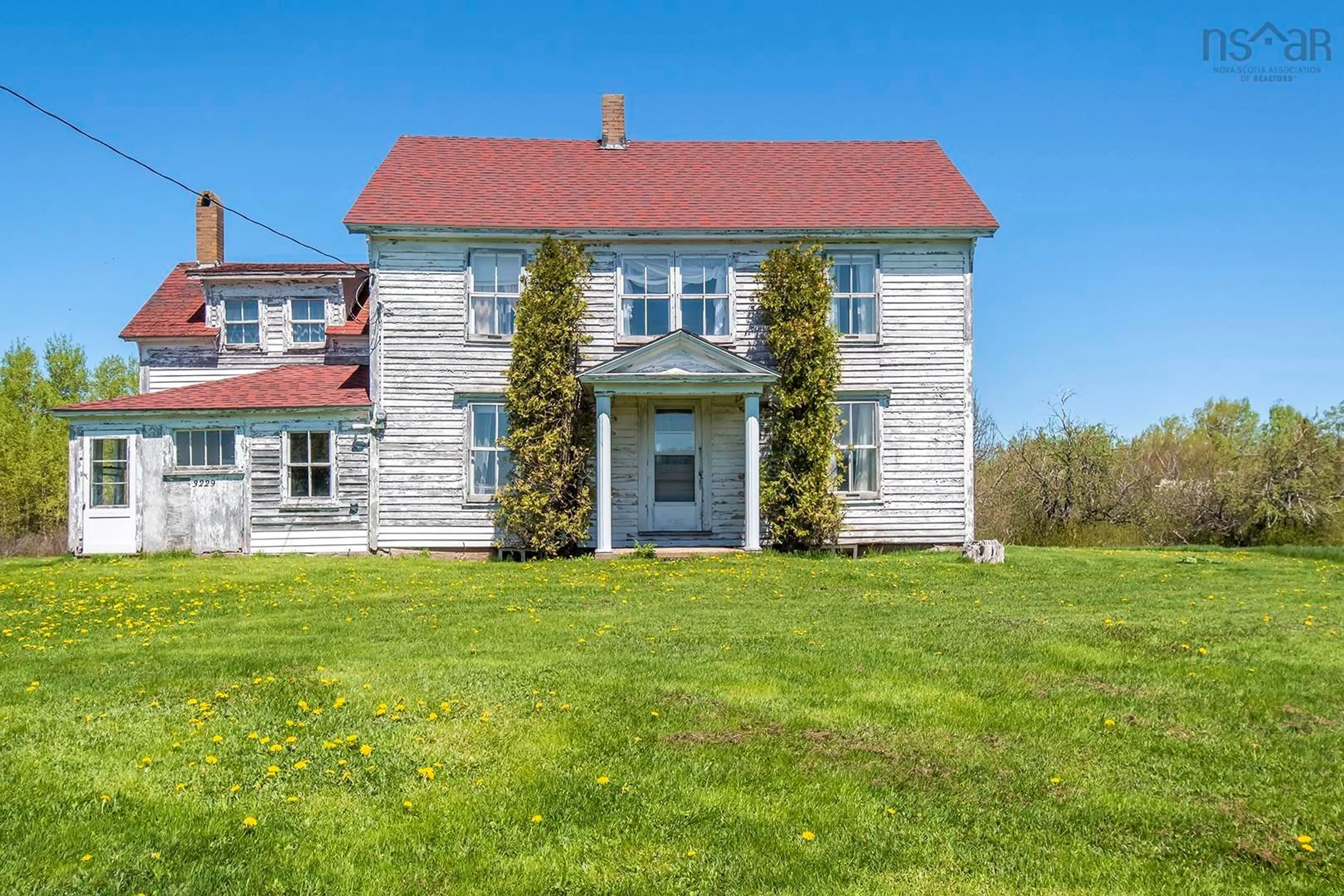 A pic from outside/outdoor area/front of a property/back of a property/a pic from drone, building for 3229 Malagash Rd, Malagash Centre Nova Scotia B0K 1E0