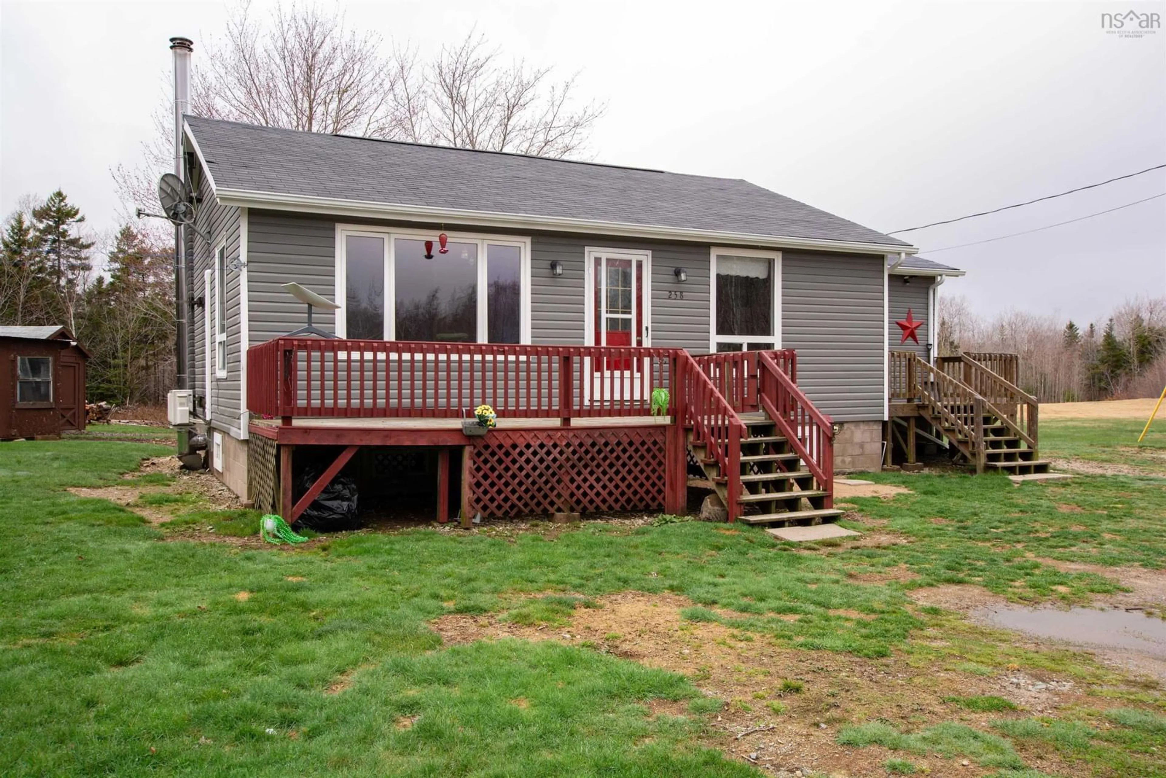 Patio, unknown for 258 Old North Range Rd, Plympton Station Nova Scotia B0W 2R0