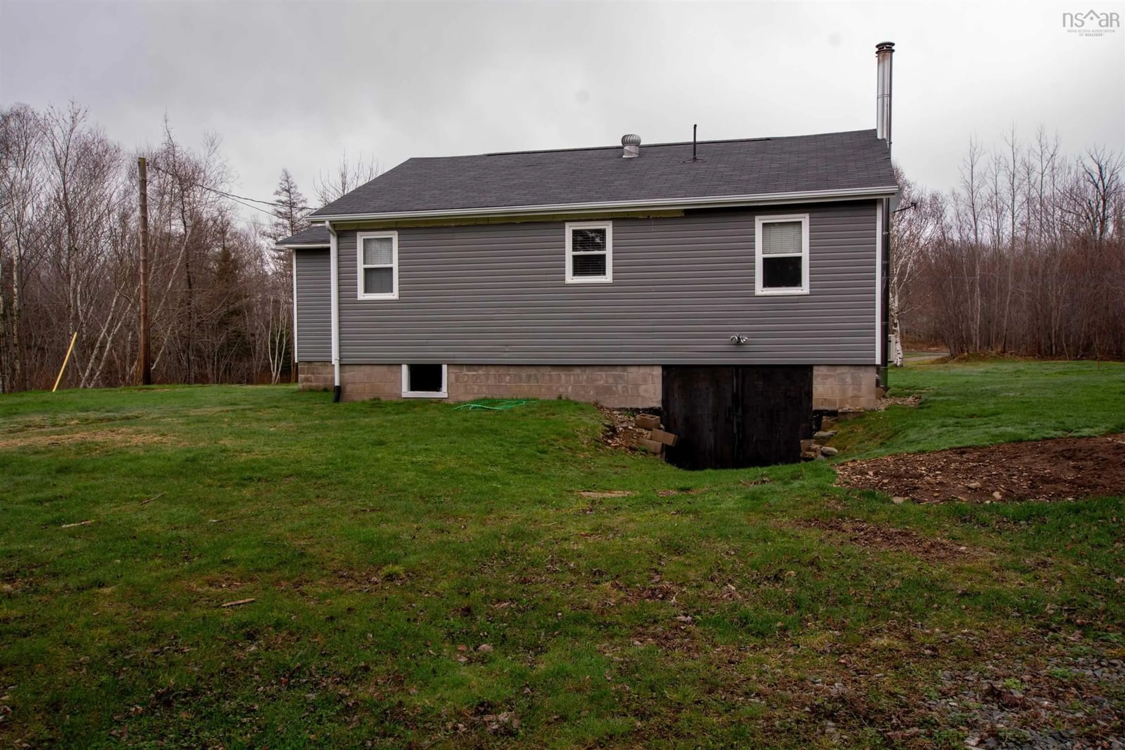 Home with vinyl exterior material, building for 258 Old North Range Rd, Plympton Station Nova Scotia B0W 2R0